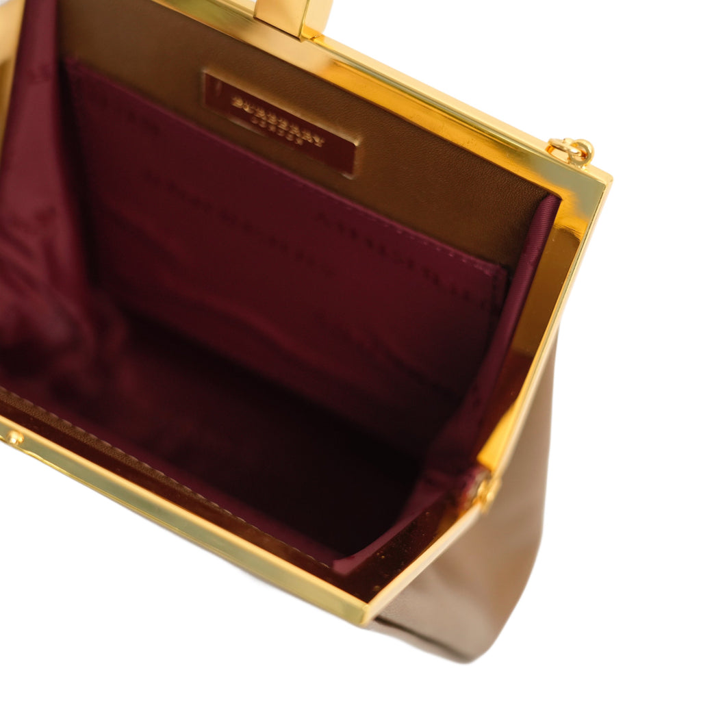 BURBERRY Clasp Handbag