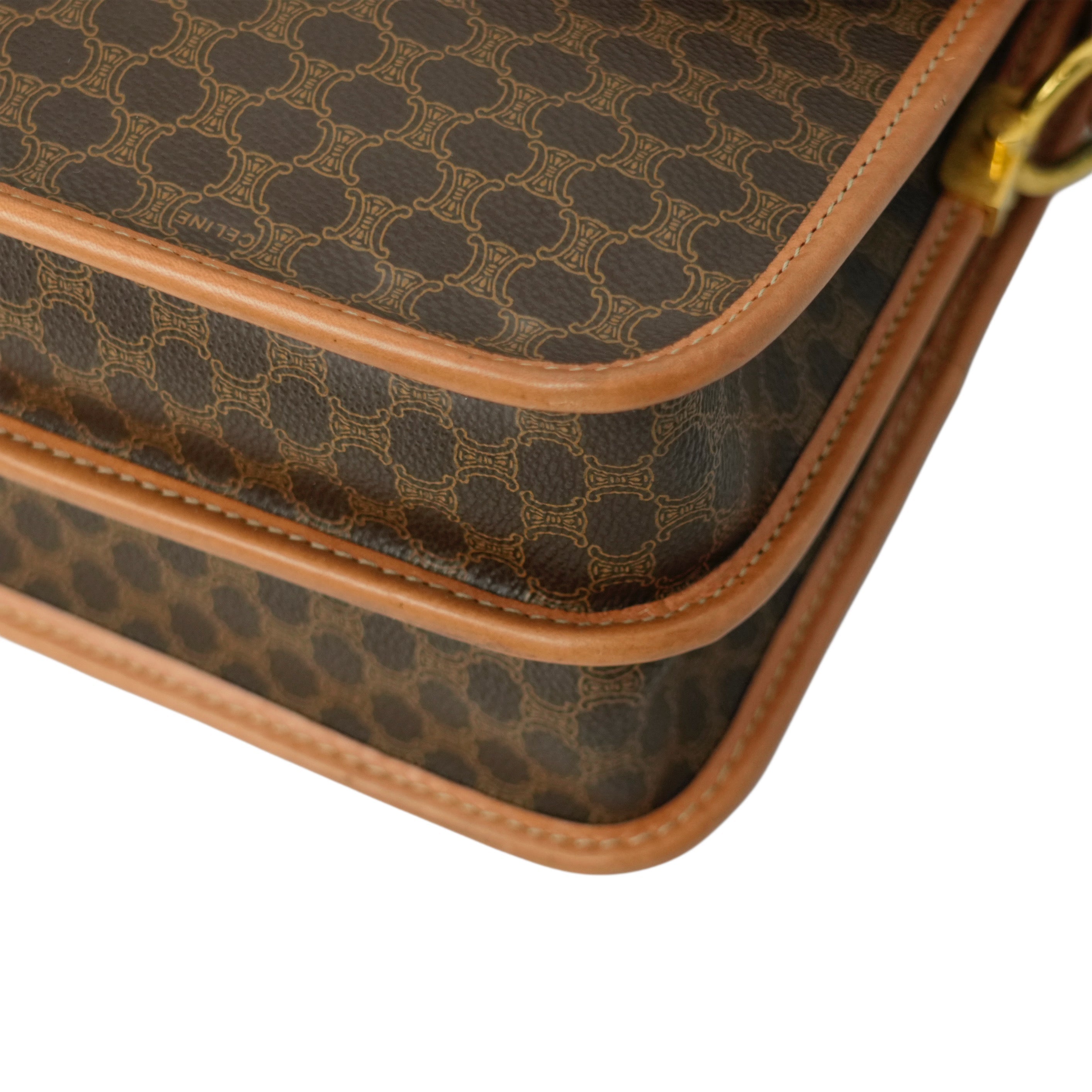 CELINE Macadam Shoulder Bag