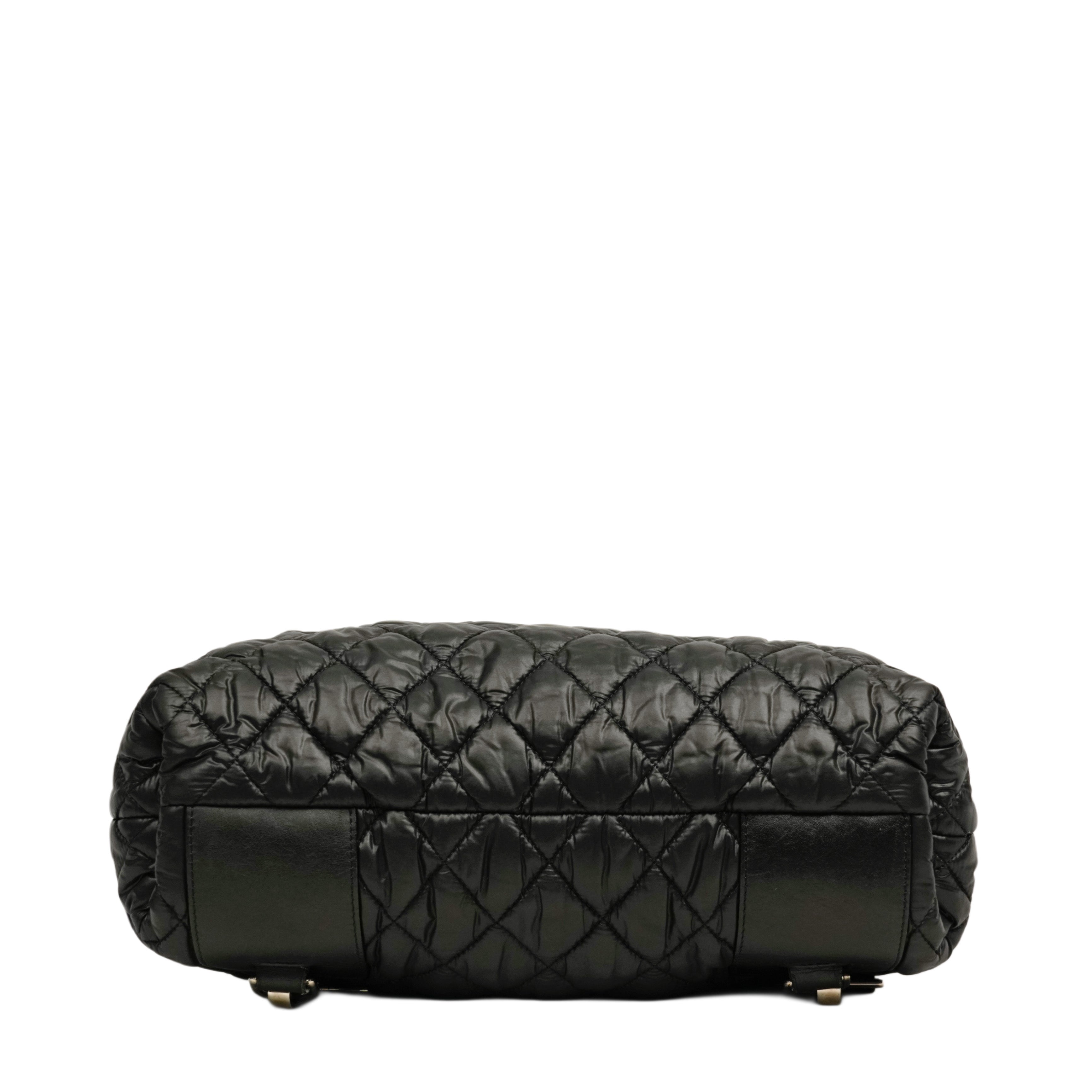 CHANEL 2009-2010Matelasse Coco Cocoon Shoulder Bag/Backpack 2Way