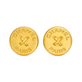 CHANEL Button Earrings