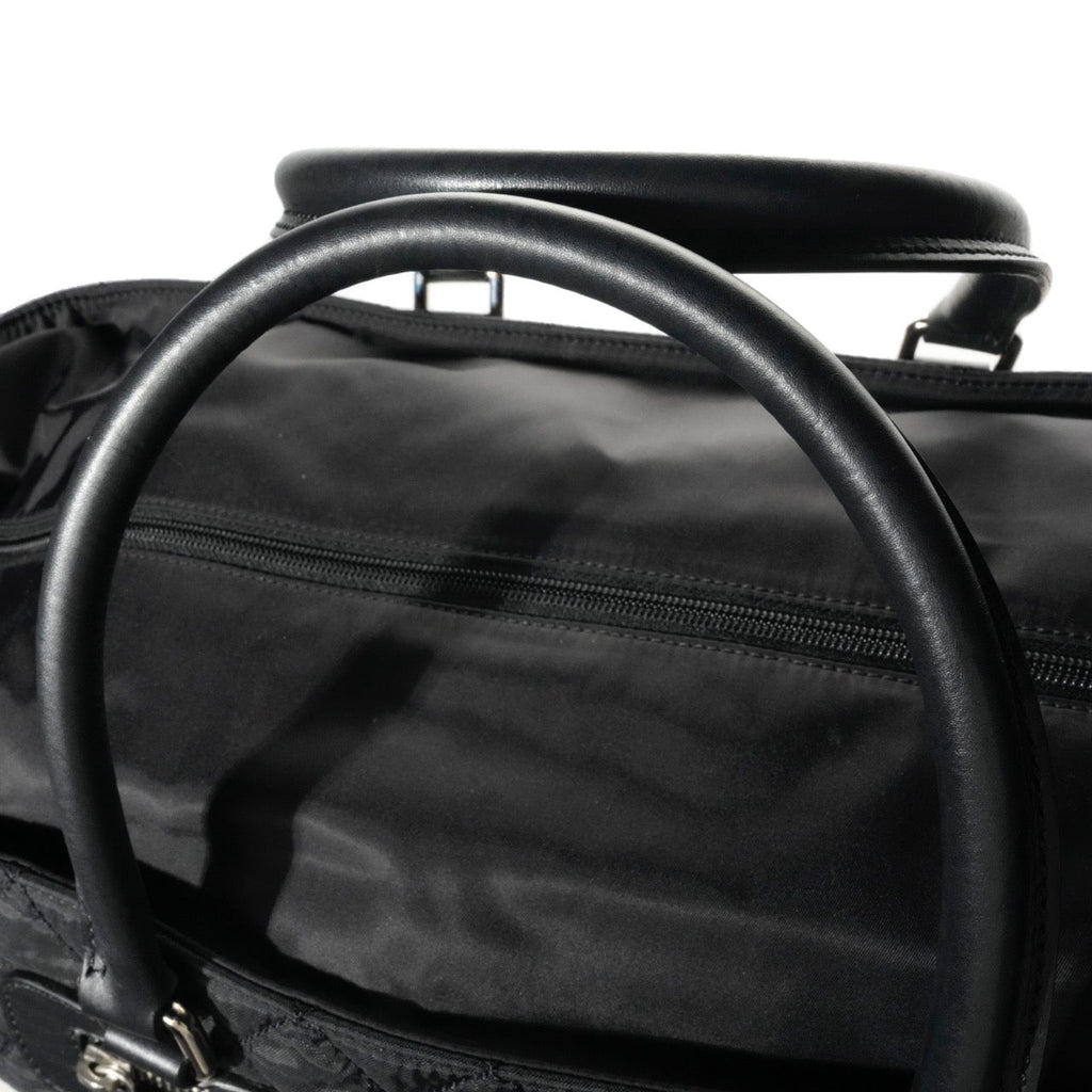 CHANEL 2005–2006 Paris-New York Boston Bag Nylon Handbag / Travel Bag