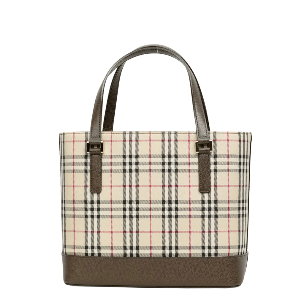 BURBERRY Nova Check Handbag