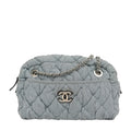 CHANEL 2009–2010 Coco Mark Bubble Quilted Chain Shoulder Bag