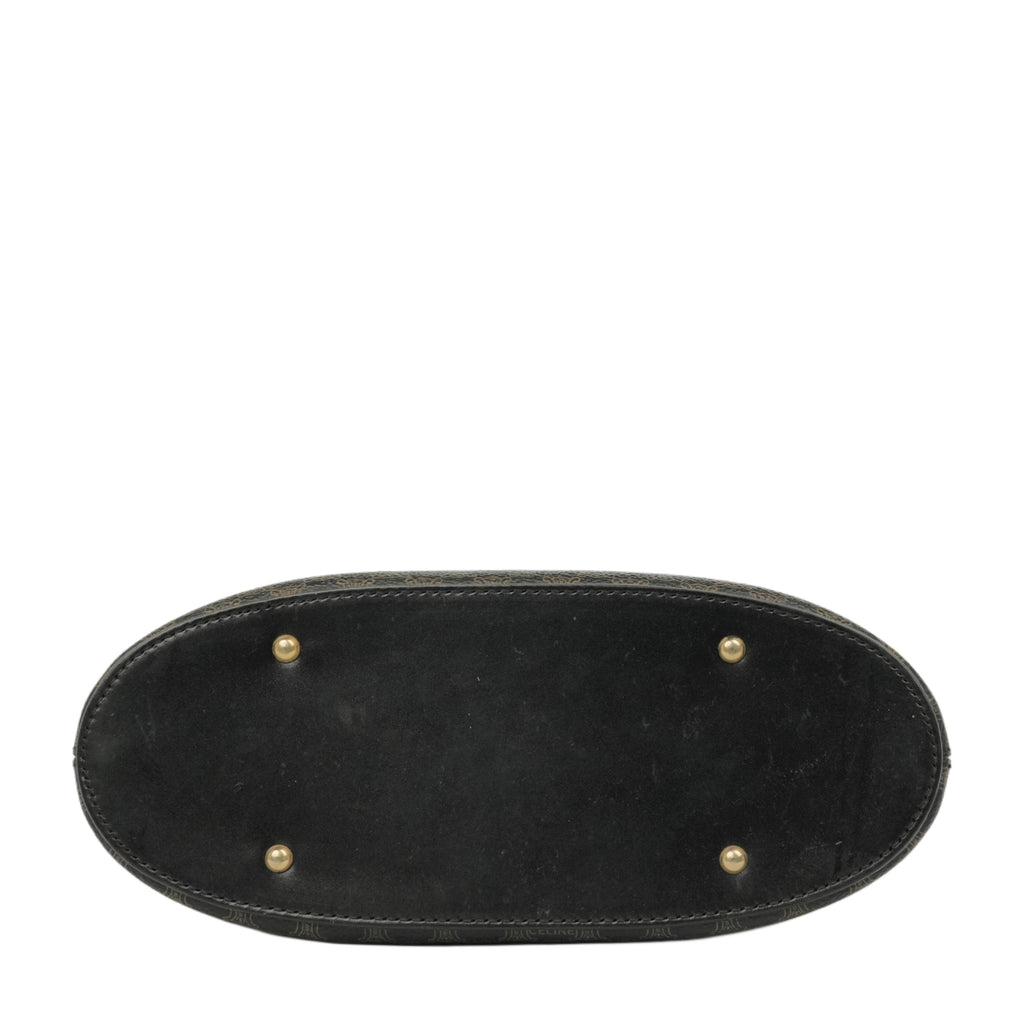 CELINE Handbag Black Macadam