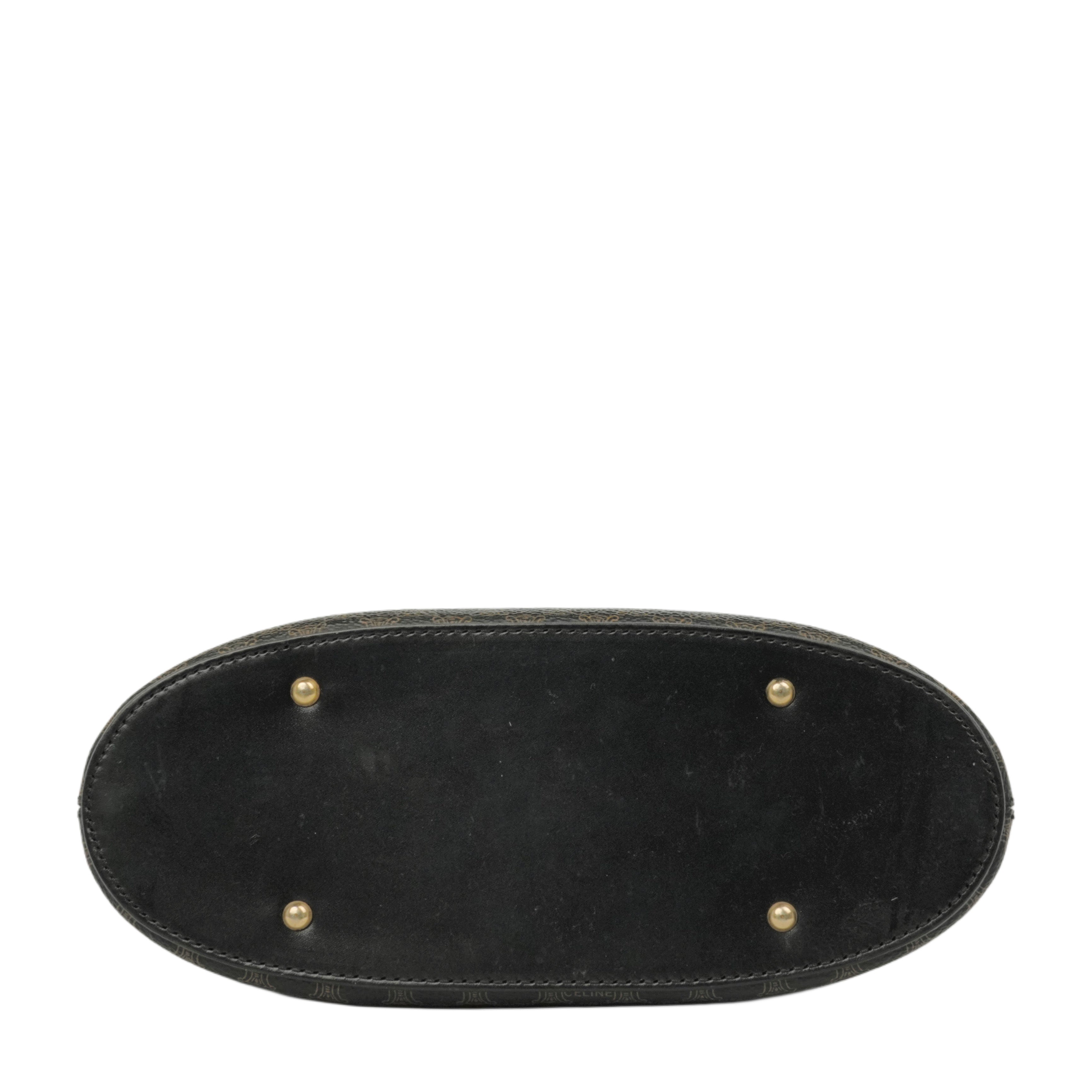 CELINE Handbag Black Macadam