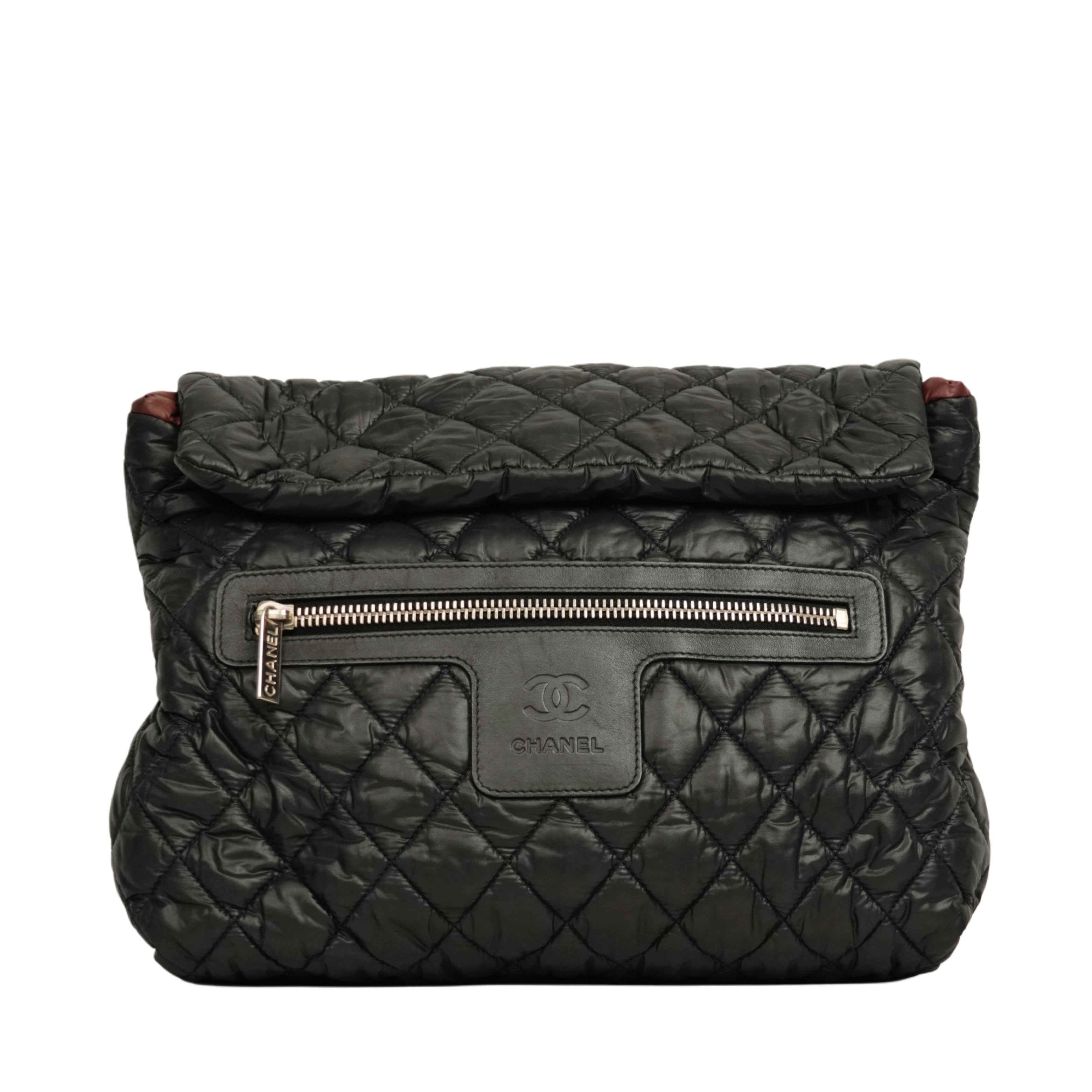 CHANEL 2009-2010Matelasse Coco Cocoon Shoulder Bag/Backpack 2Way