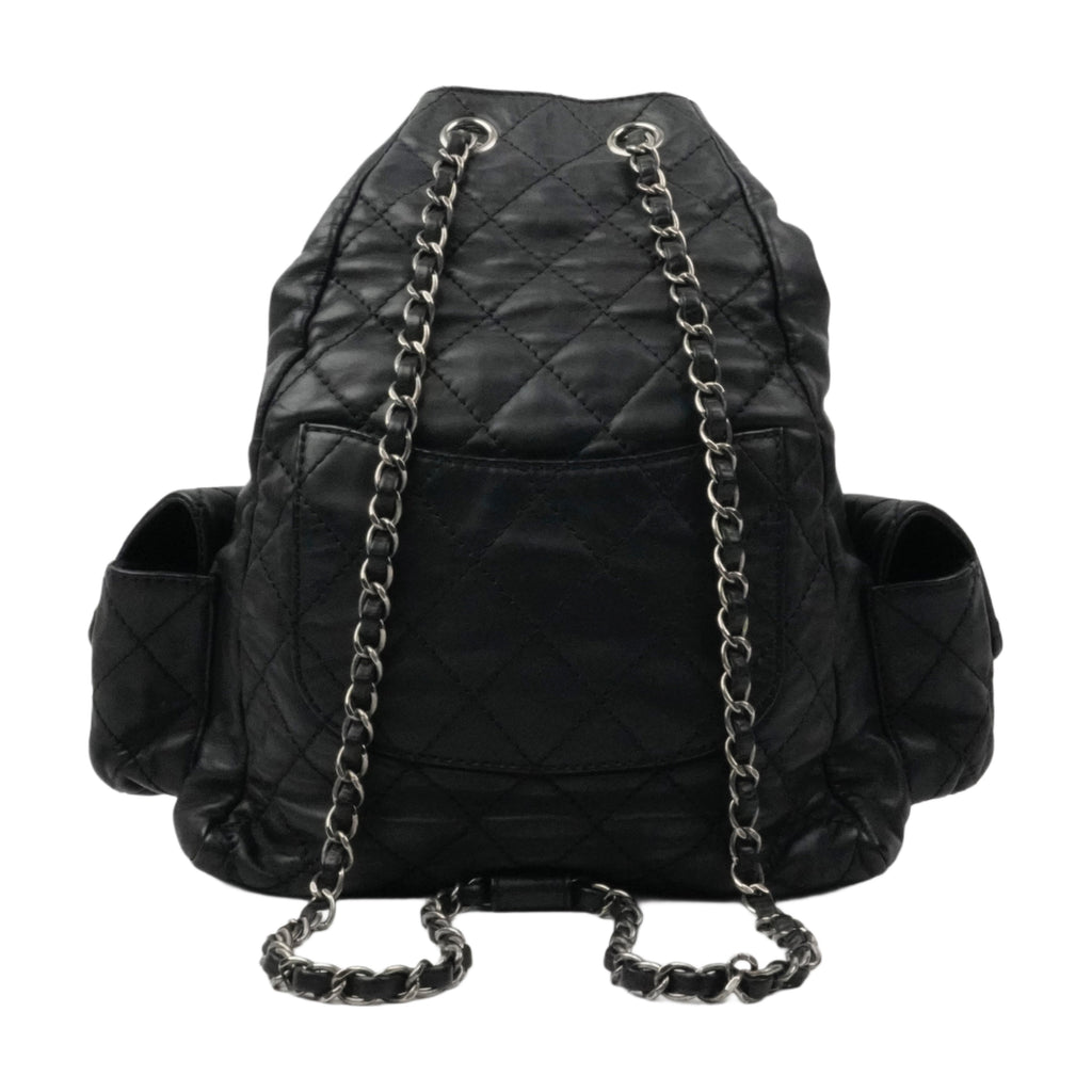 CHANEL 2012-2013 Matelassé Chain Lambskin Backpack