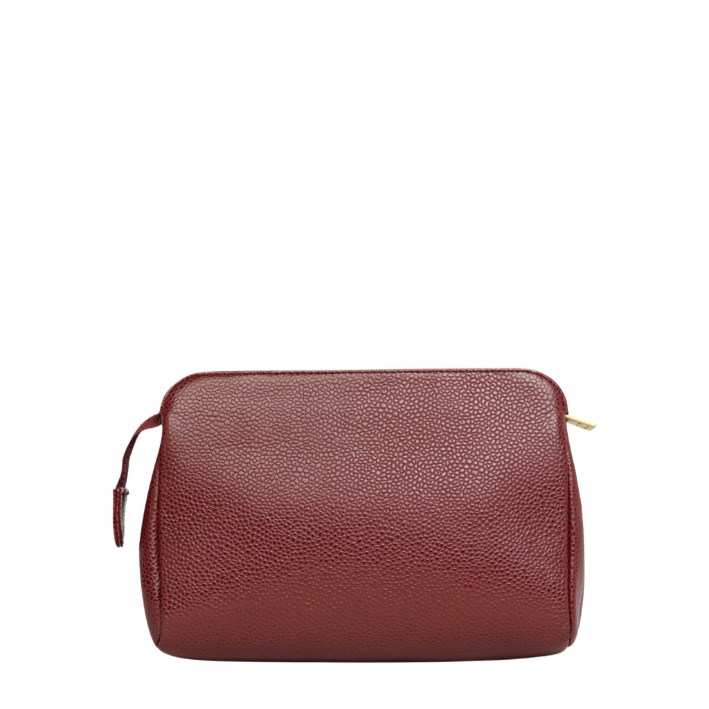 CHANEL Caviar Skin Coco Mark Pouch