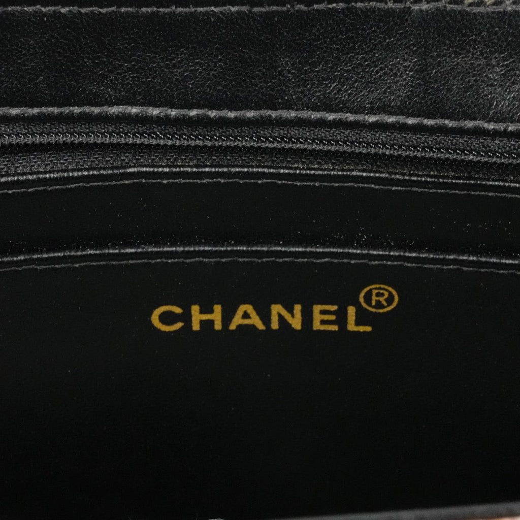 CHANEL 1994-1996 Chocobar Patent Chain Tote Bag/Handbag