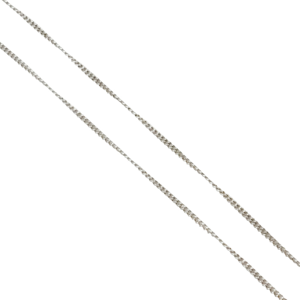 CHANEL 2007 Coco Mark Plate Necklace