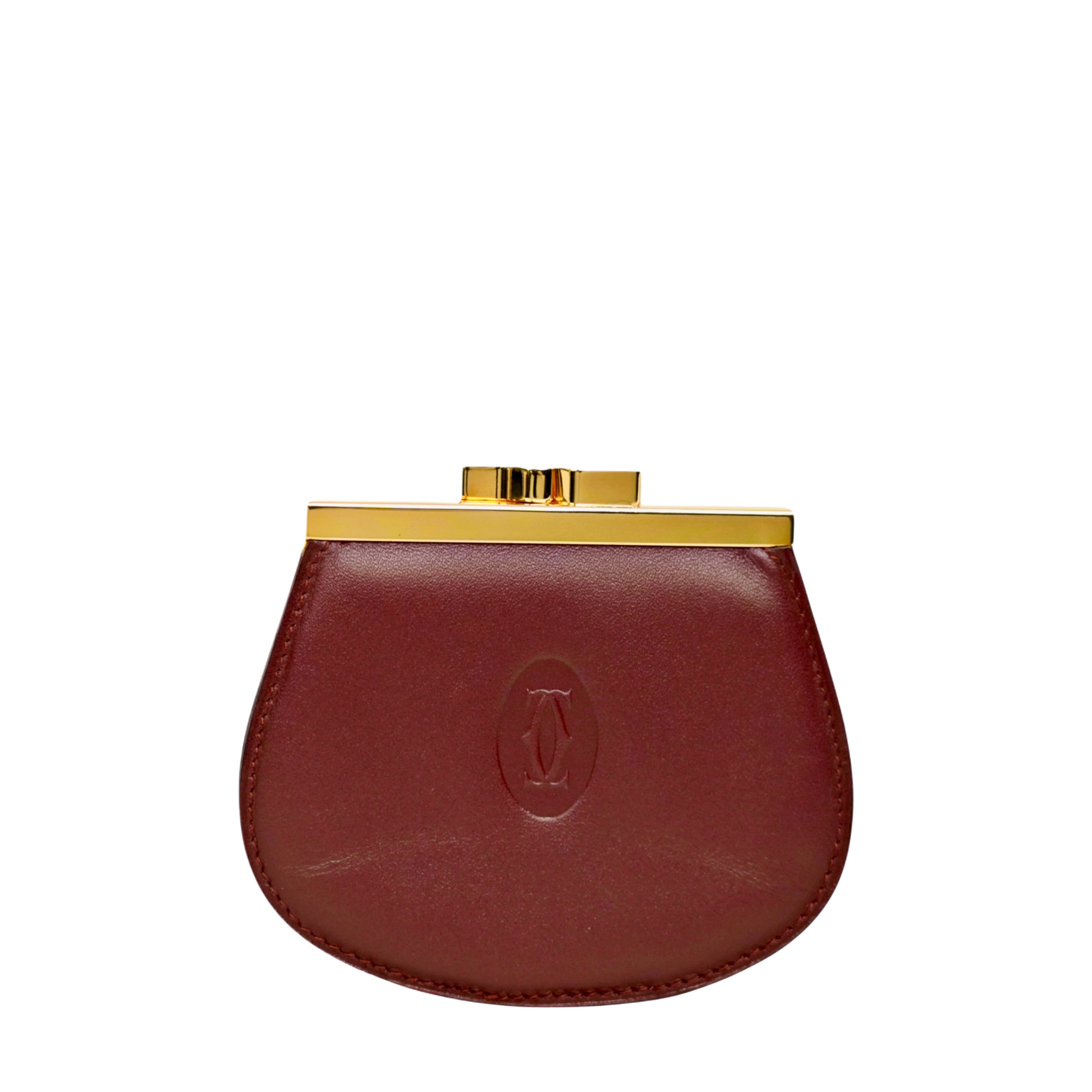 CARTIER Must Line Clasp Coin Purse
