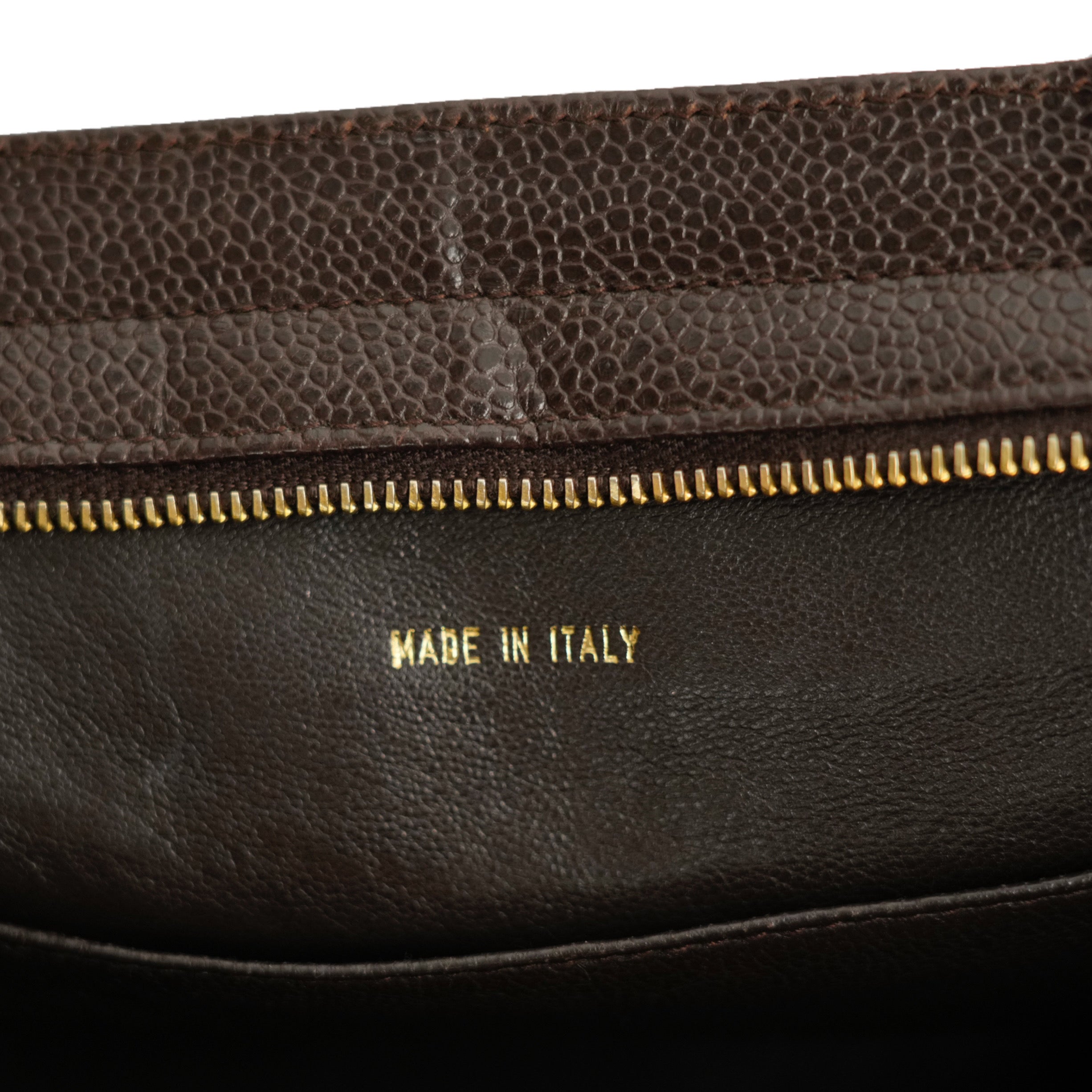CHANEL 1996–1997 Matelasse Caviar Skin Handbag