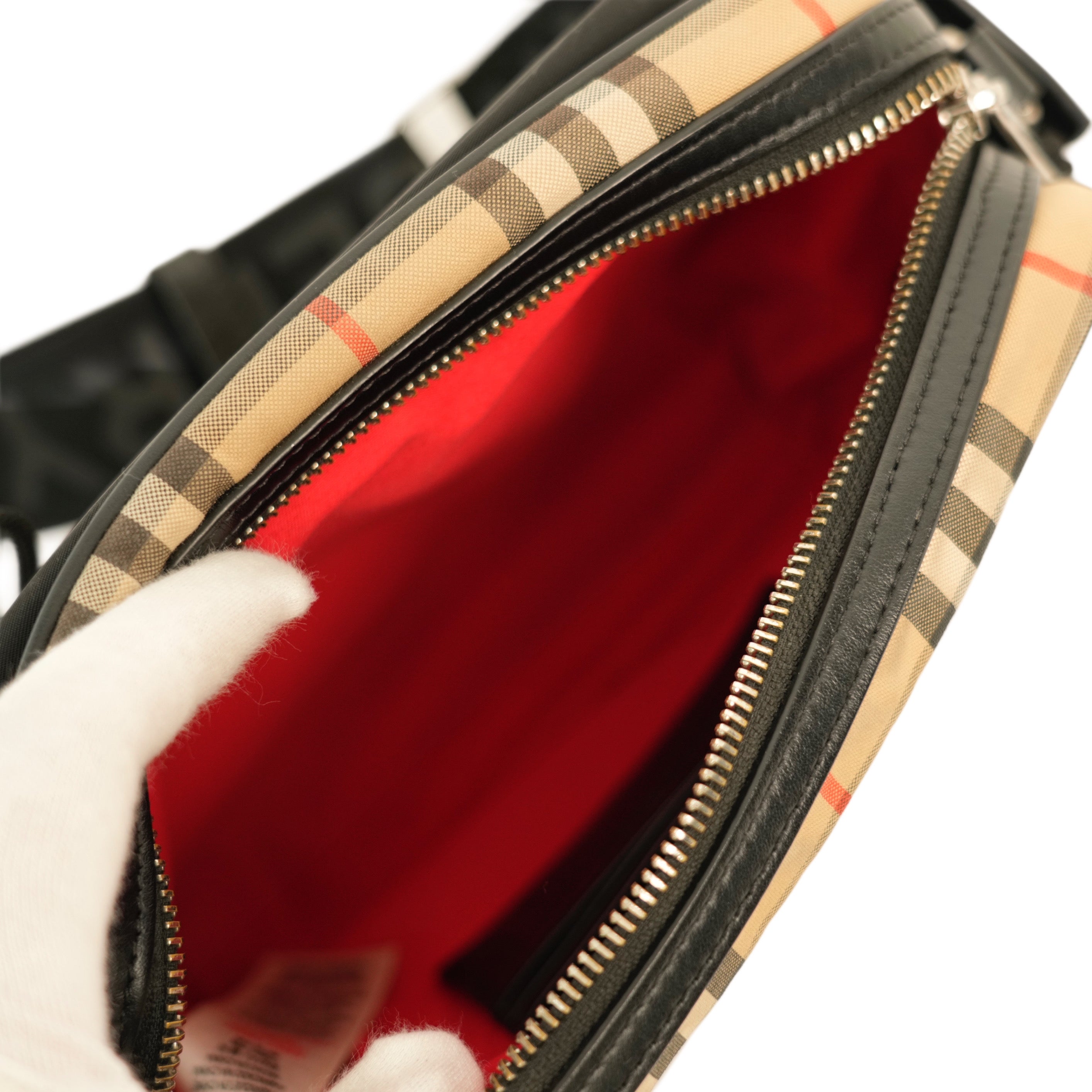 BURBERRY Nova Check Shoulder Bag