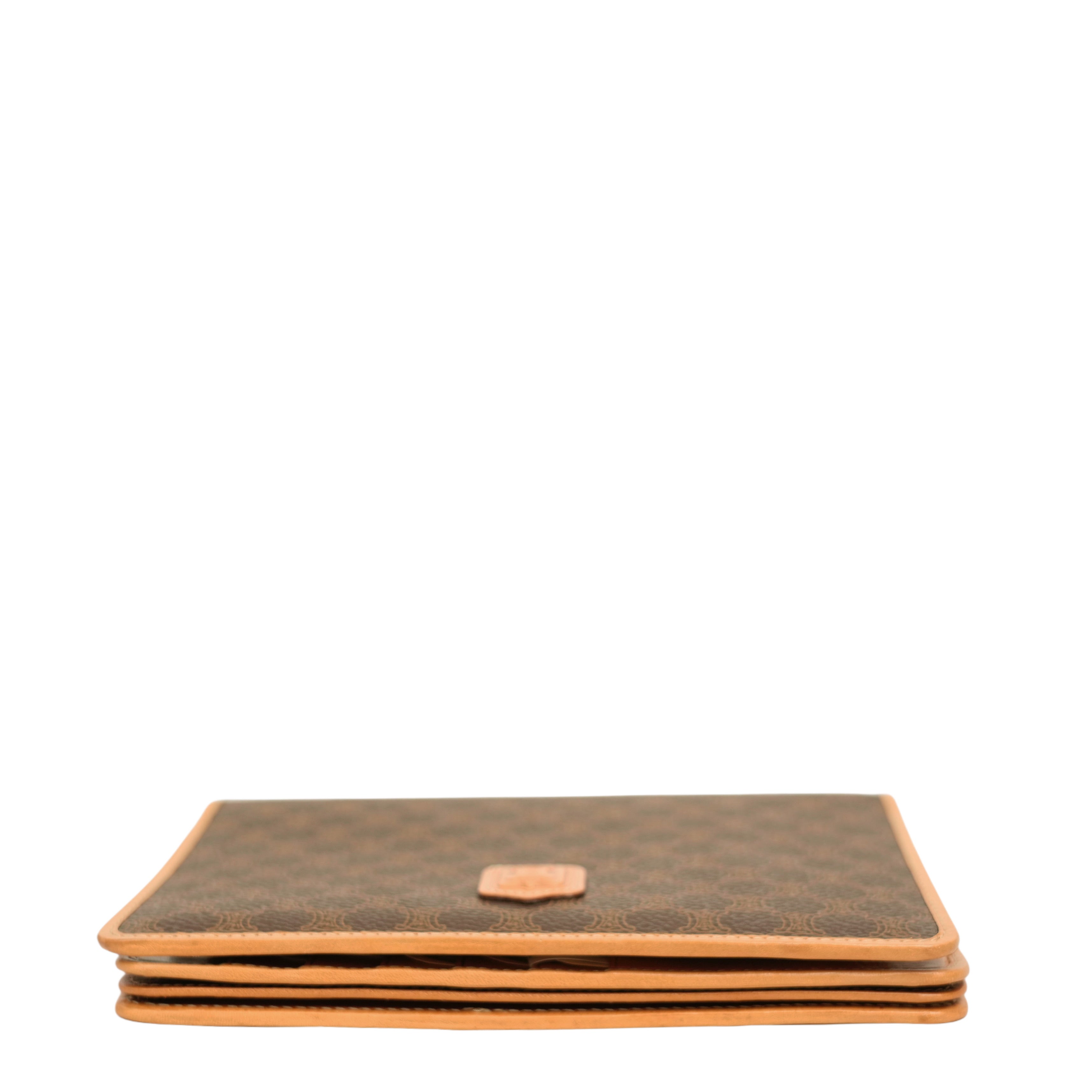 CELINE Macadam Bi-Fold Long Wallet