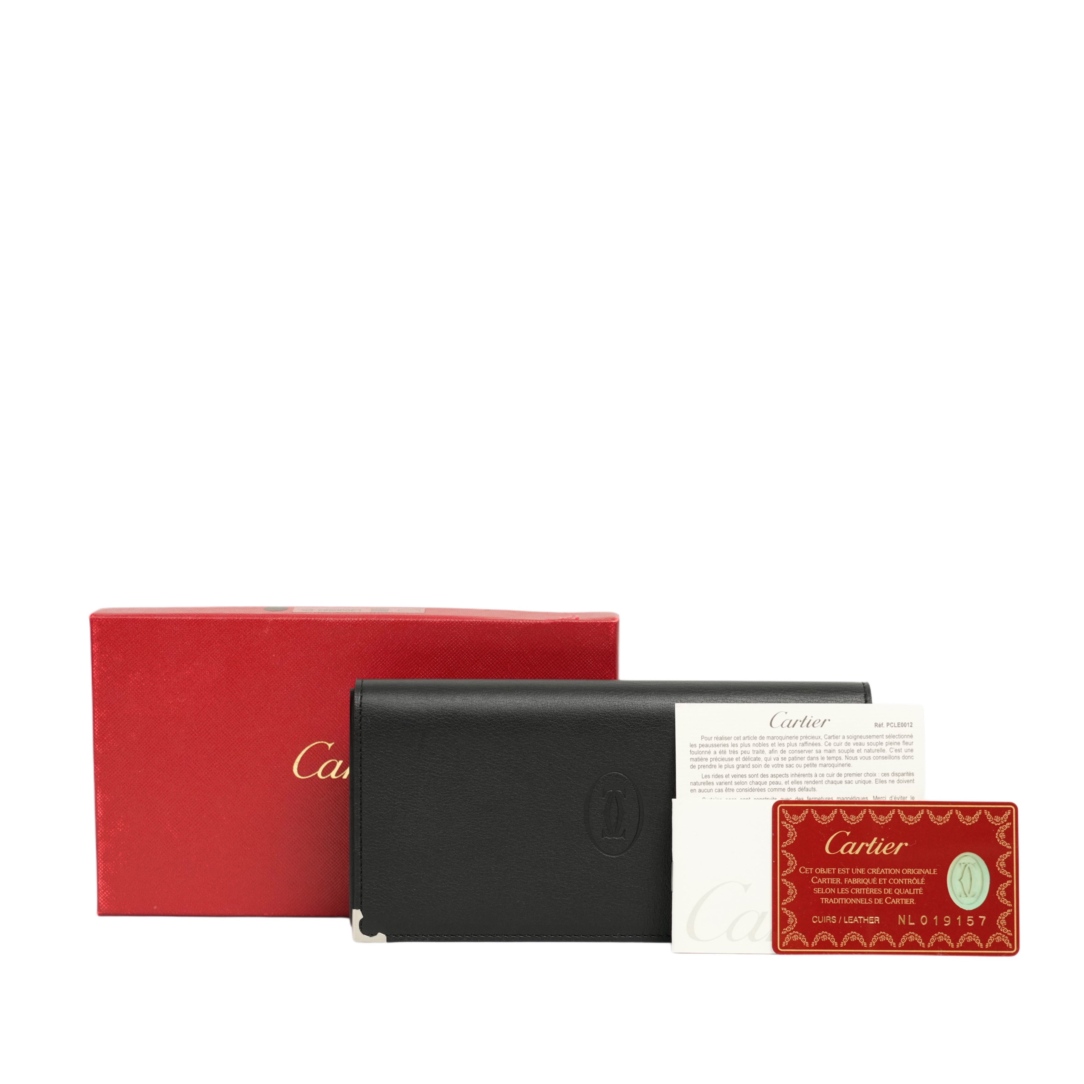 CARTIER Must de Bi-Fold Long Wallet