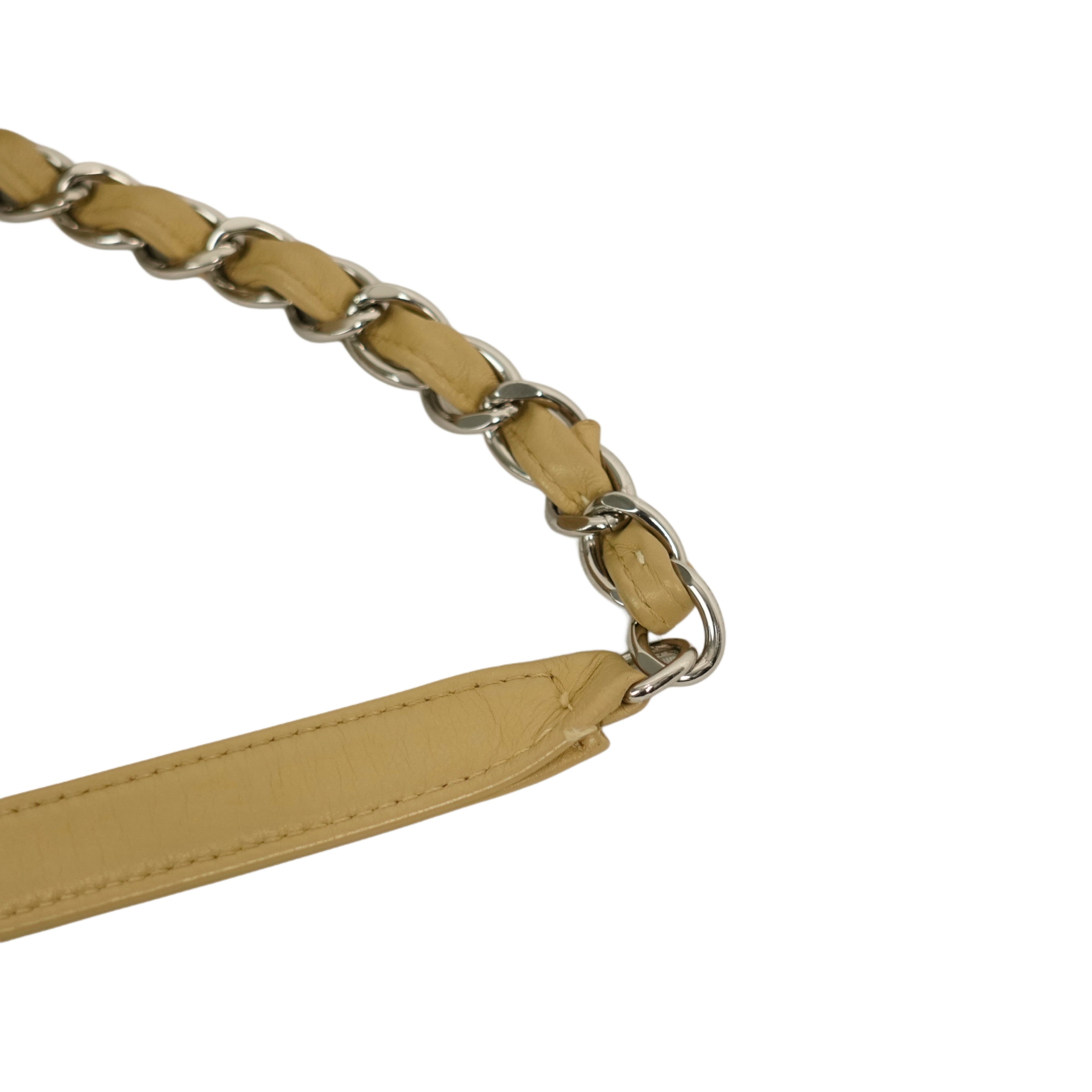 CHANEL 2012–2013 Matelassé Coco Mark Chain Shoulder Bag