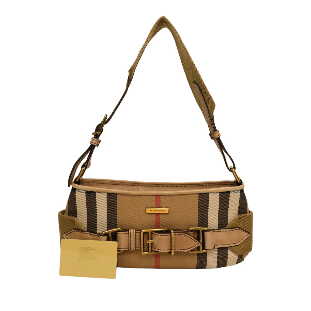 BURBERRY Nova Check Shoulder Bag