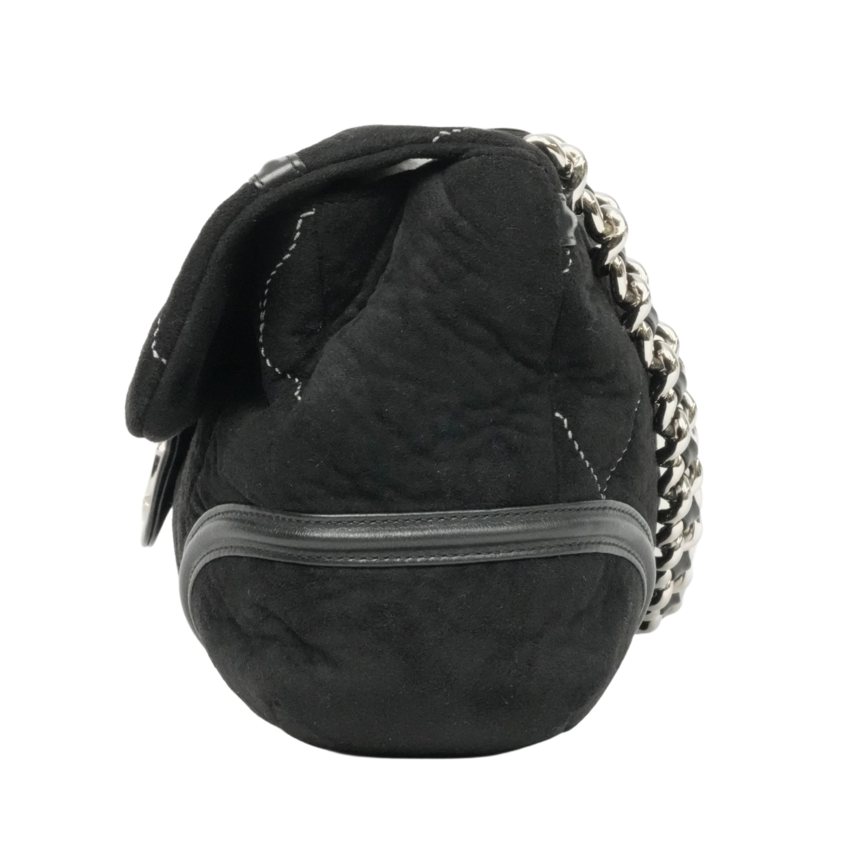 CHANEL 2008-2009 Quilted Coco Mark Chain Shoulder Bag