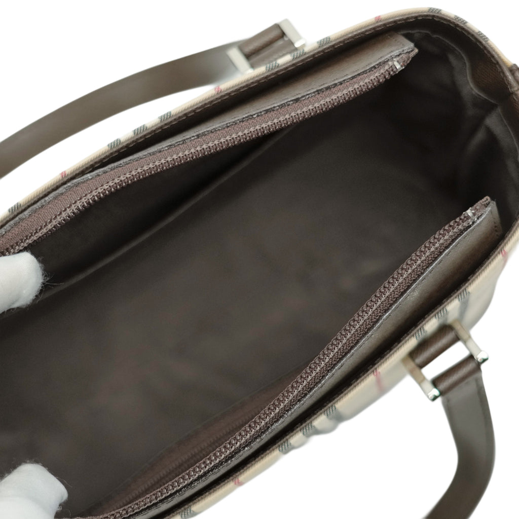 BURBERRY Nova Check Handbag