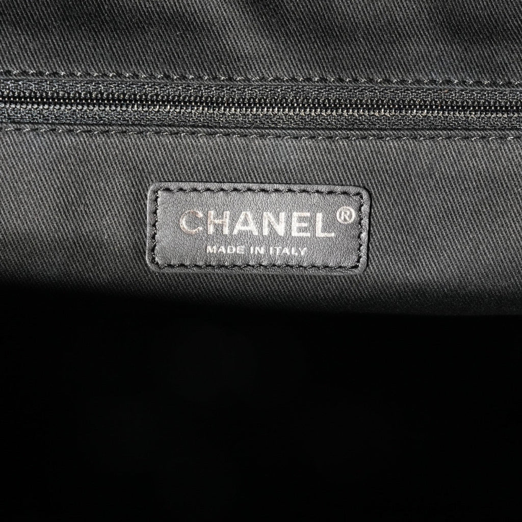 CHANEL 2005–2006 Paris-New York Boston Bag Nylon Handbag / Travel Bag