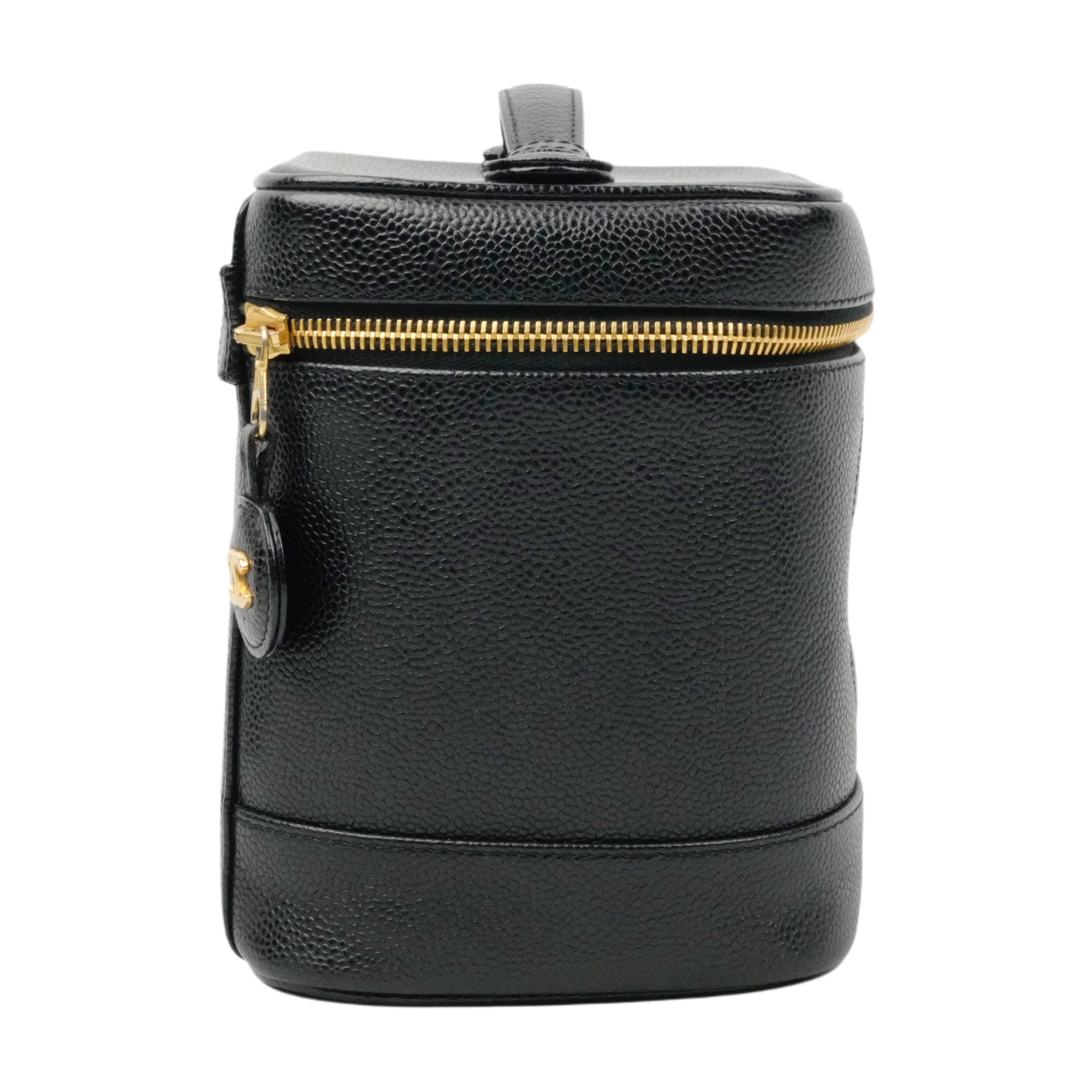 CHANEL 2000–2002 Caviar Skin Vanity Handbag