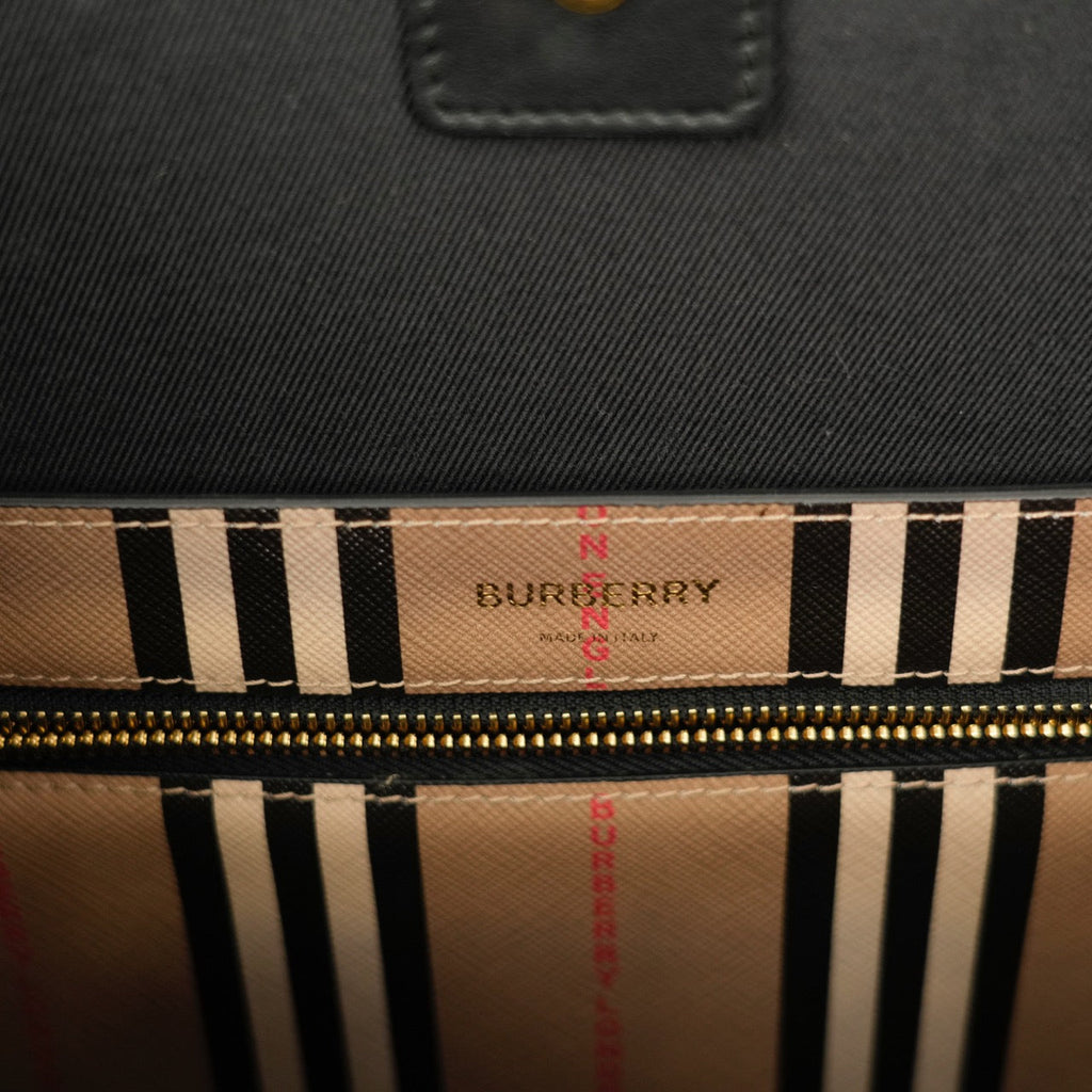 BURBERRY Stripe Tote Bag