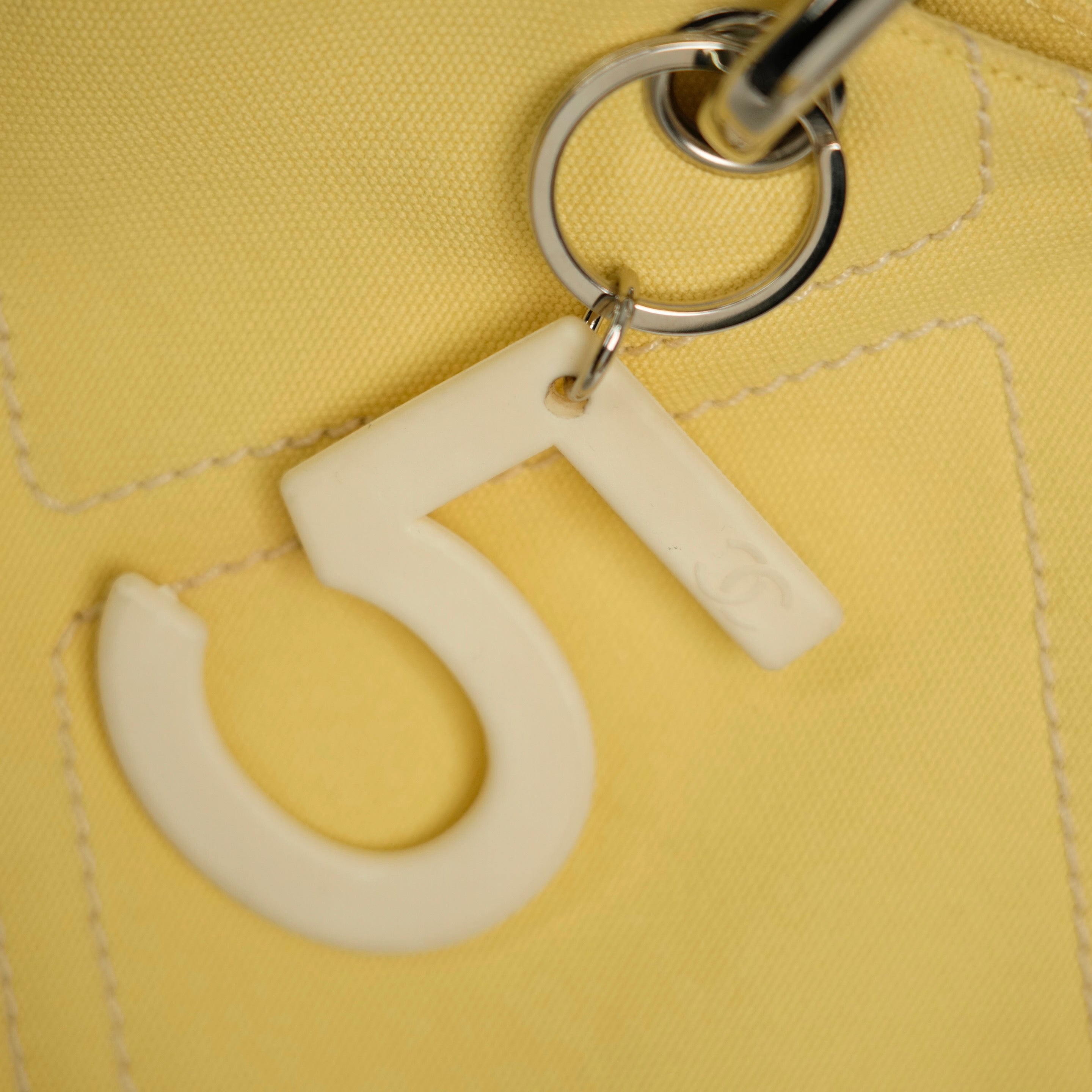 CHANEL 2004–2005 Coco Mark No.5 Tote Bag