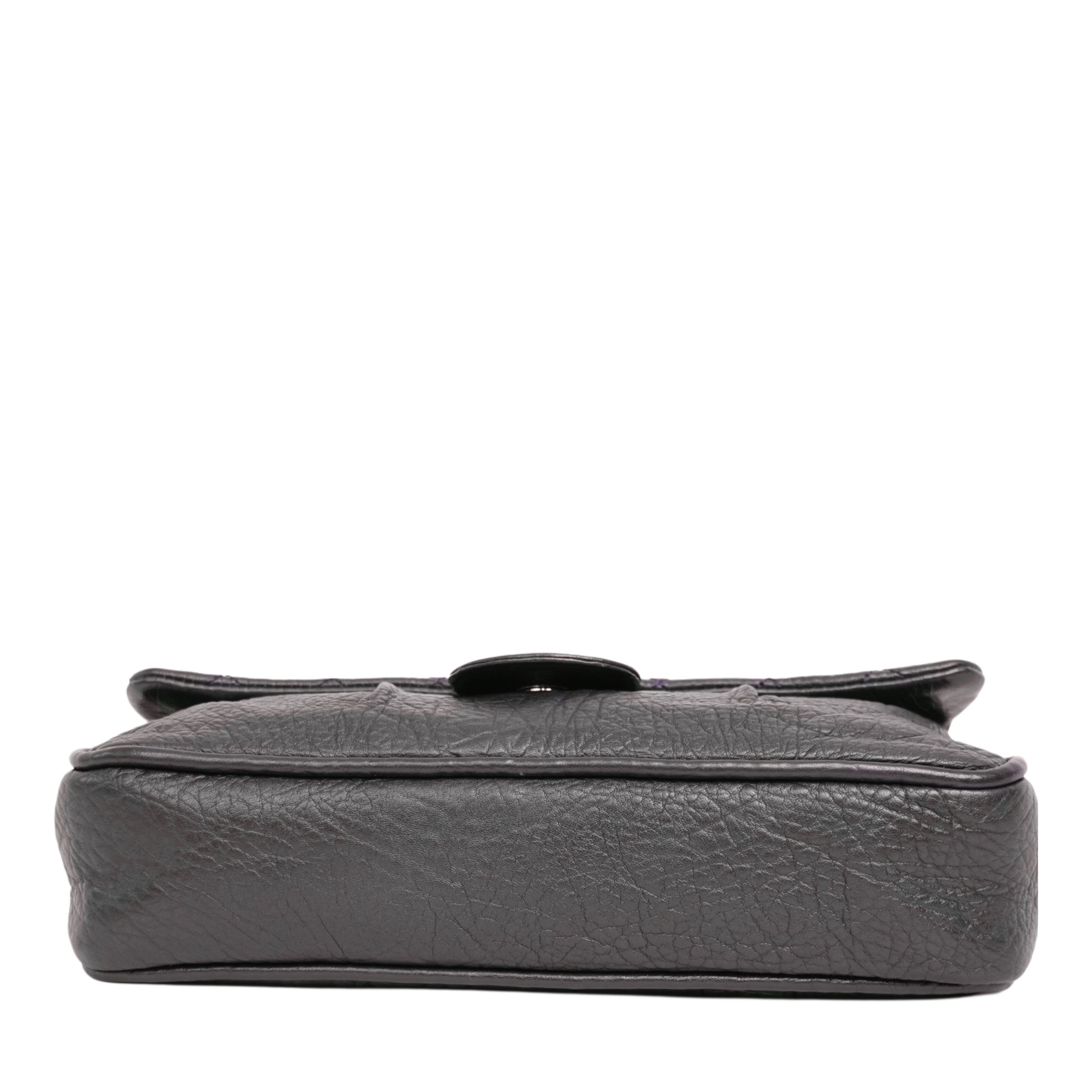 CHANEL 2008–2009 Matelassé Coco Mark Shoulder Bag