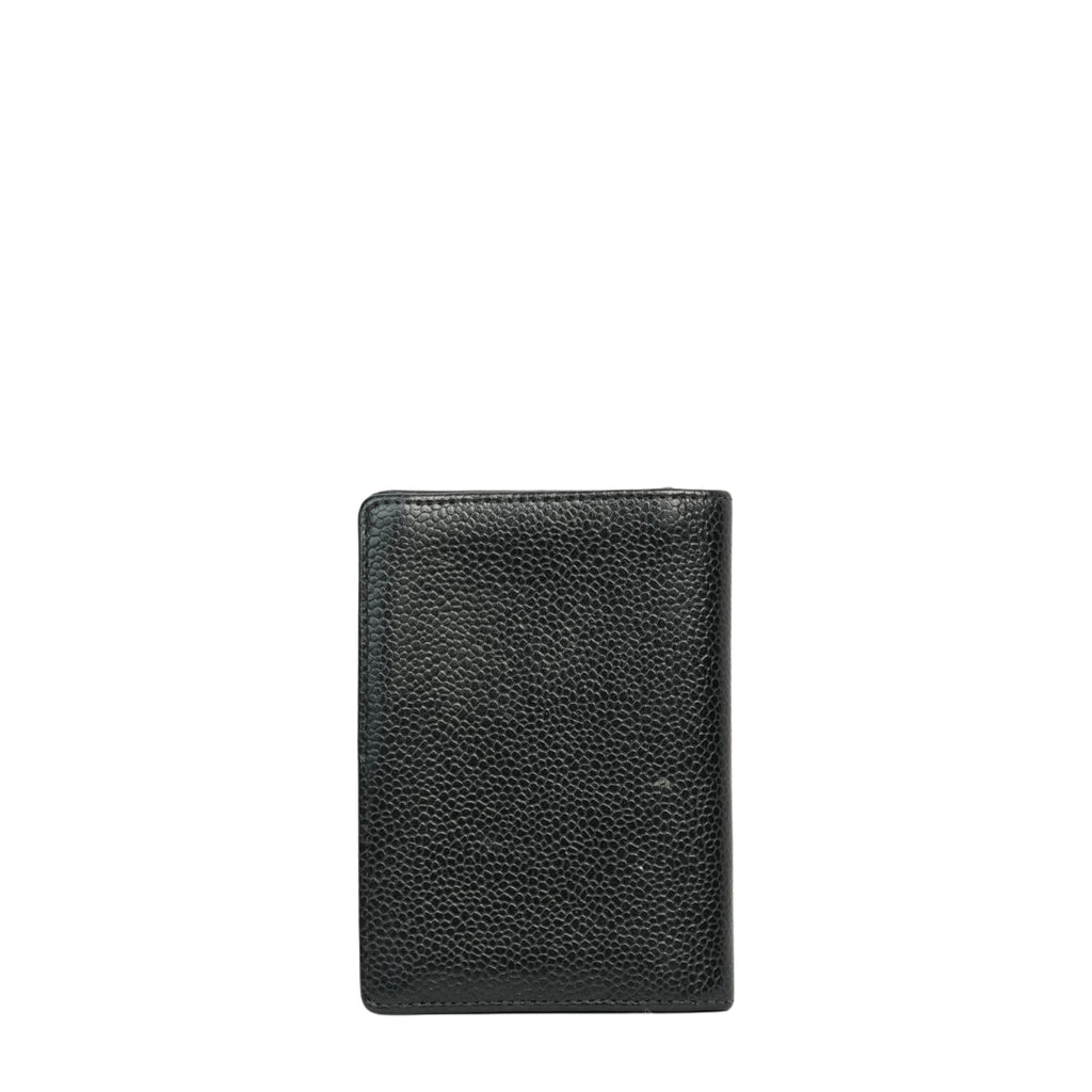 CHANEL 1996-1997 Caviar Skin Coco Mark Card Case