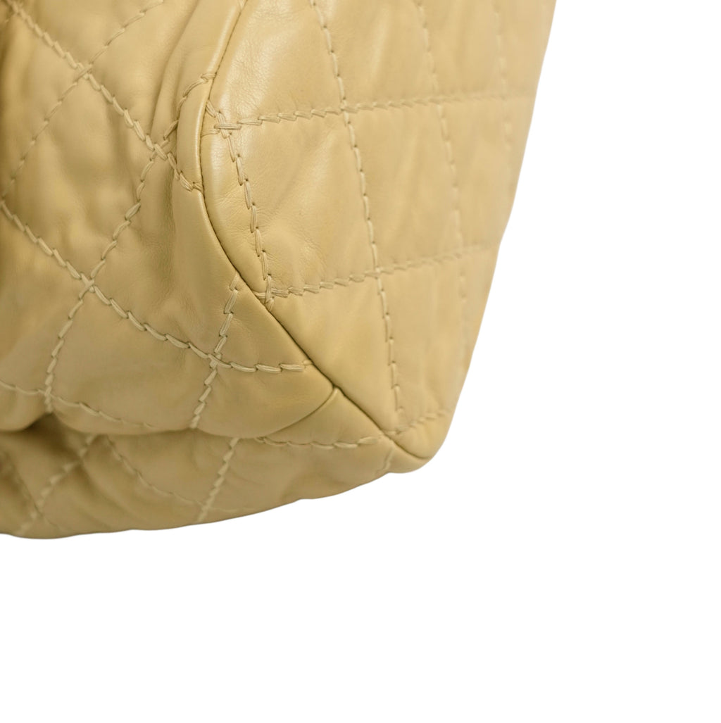 CHANEL 2012–2013 Matelassé Coco Mark Chain Shoulder Bag