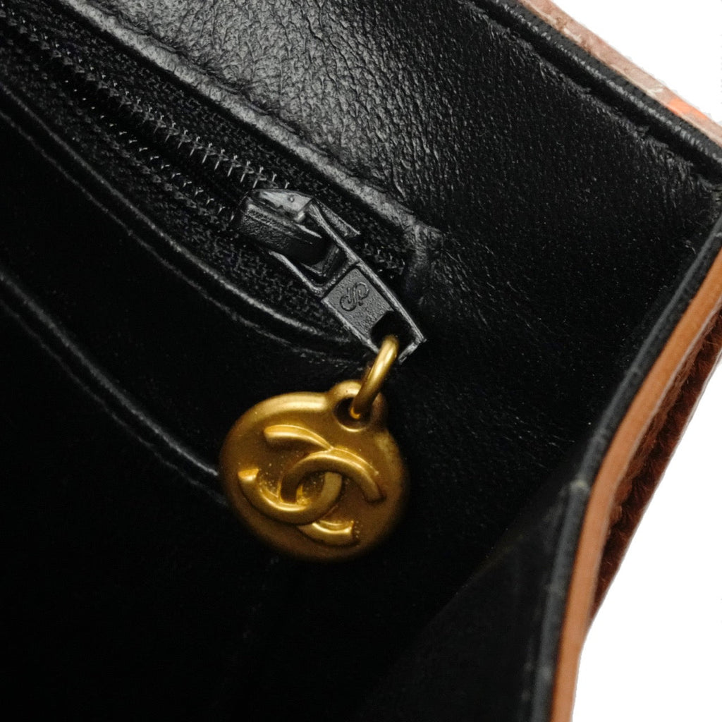 CHANEL 1994-1996 Chocobar Patent Chain Tote Bag/Handbag