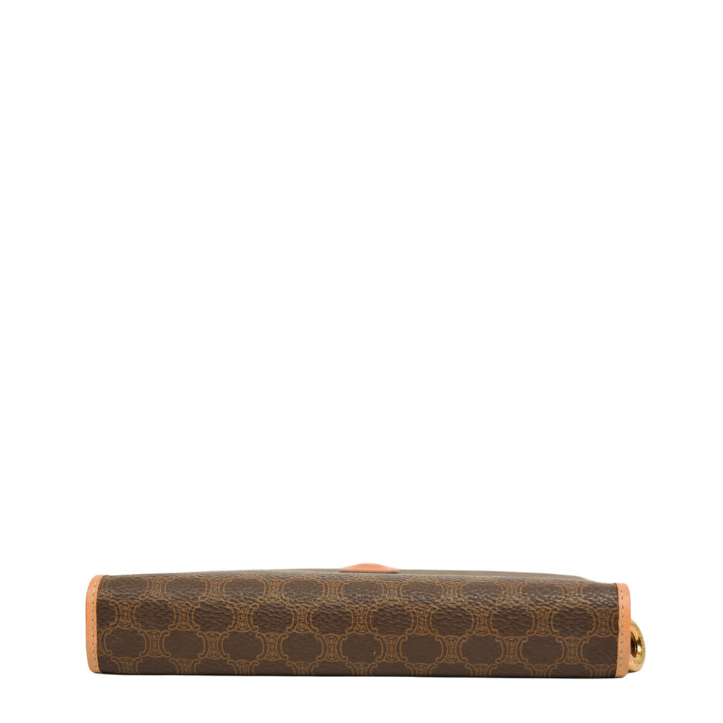 CELINE Macadam Bi-Fold Long Wallet