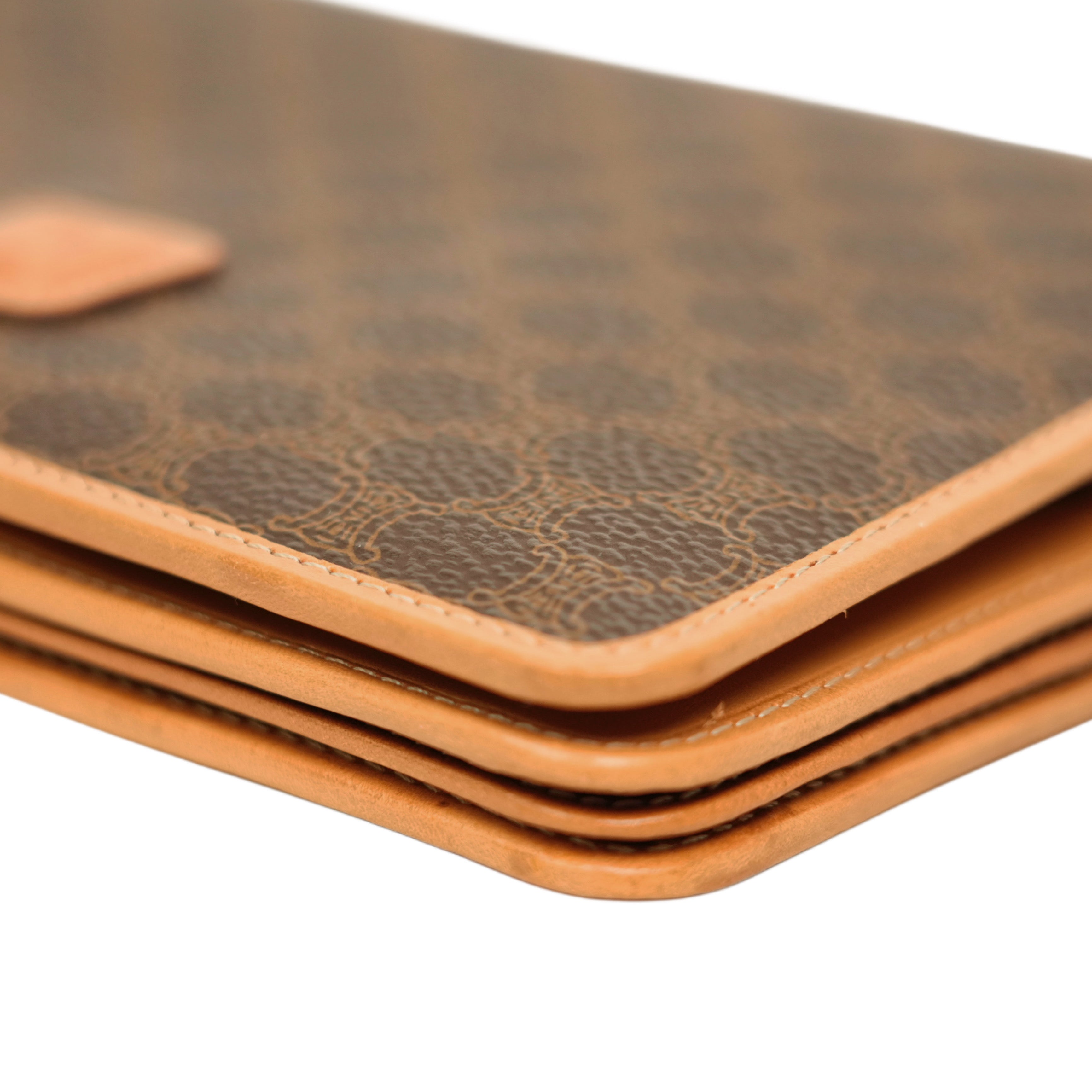 CELINE Macadam Bi-Fold Long Wallet