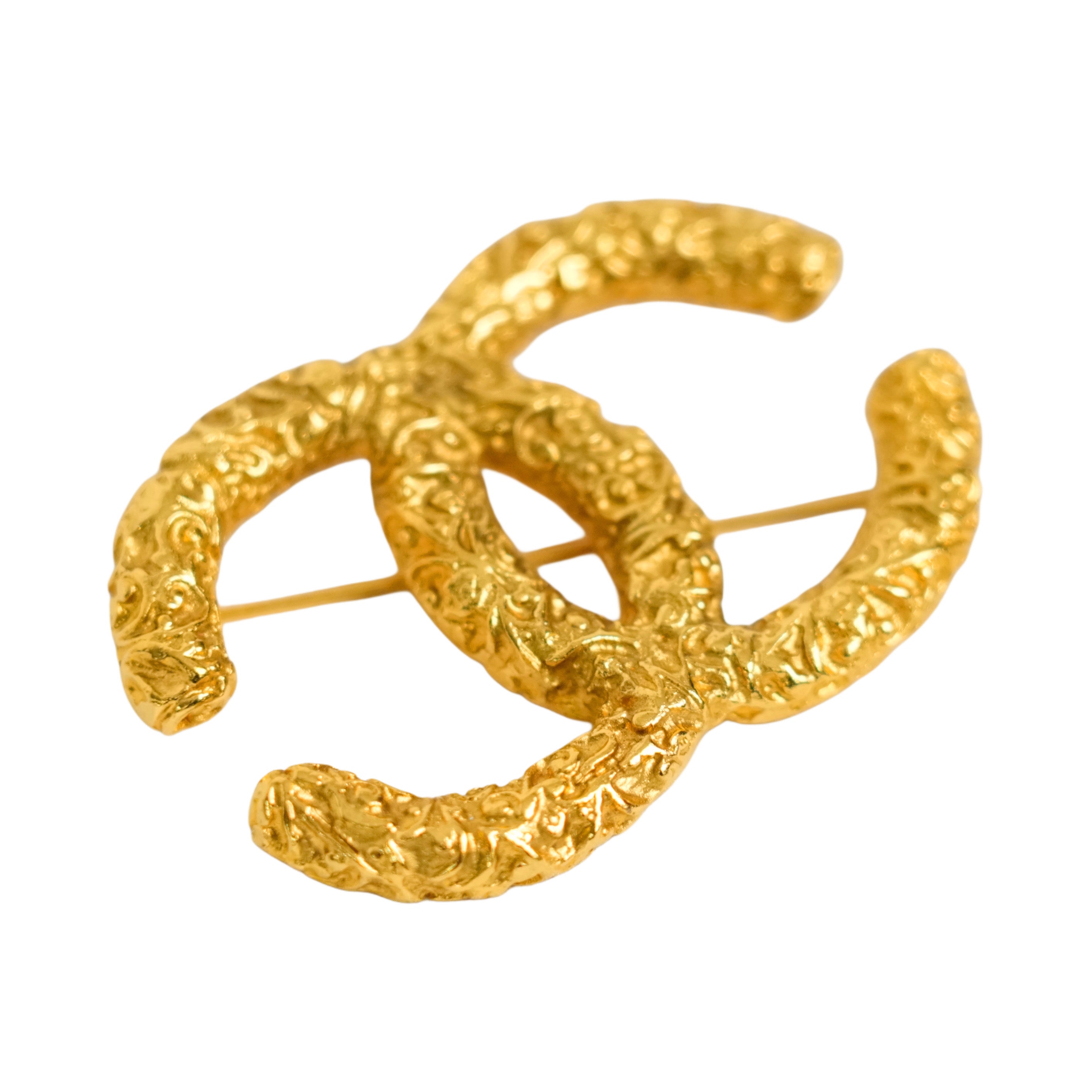CHANEL Coco Mark Lava Brooch