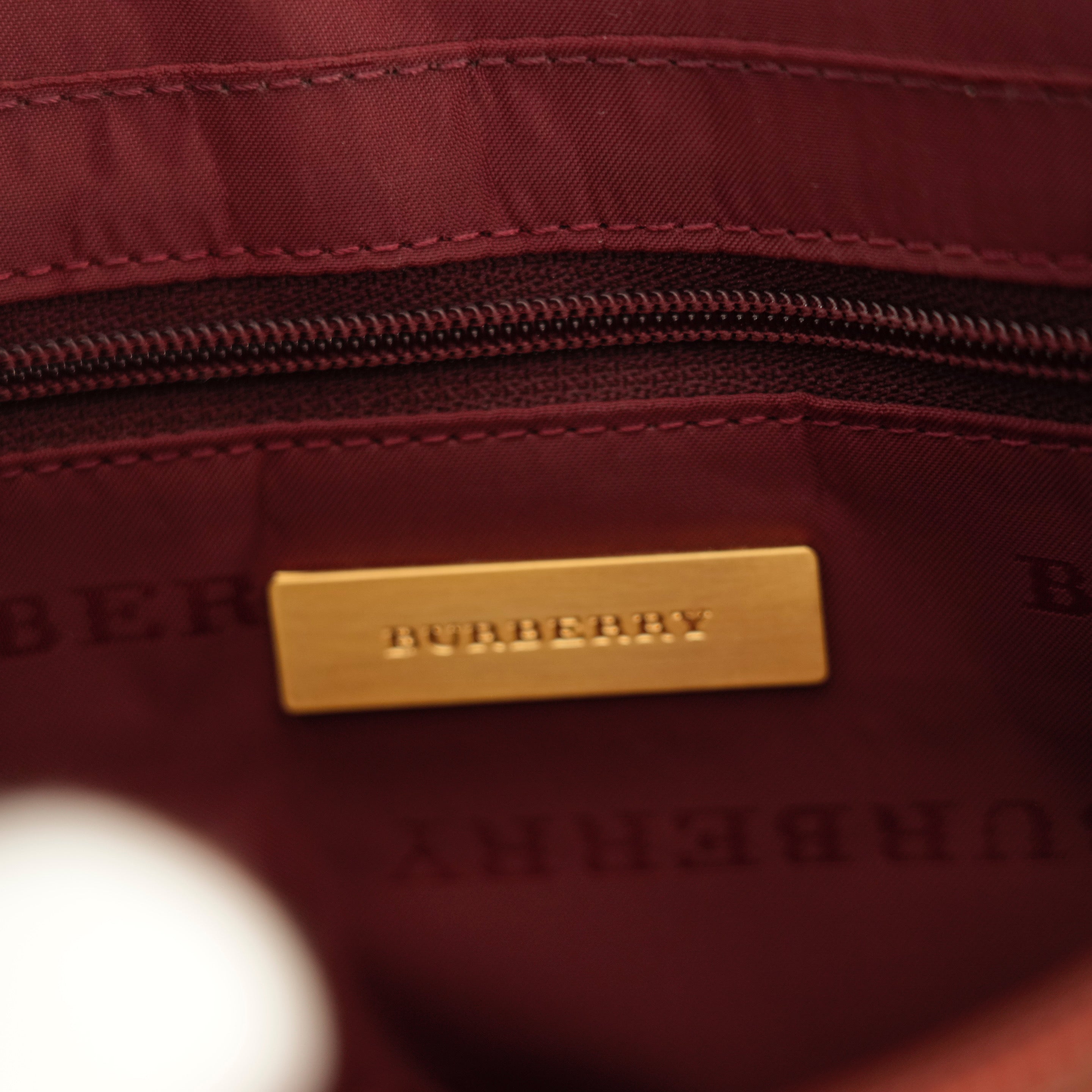 BURBERRY Nova Check Handbag
