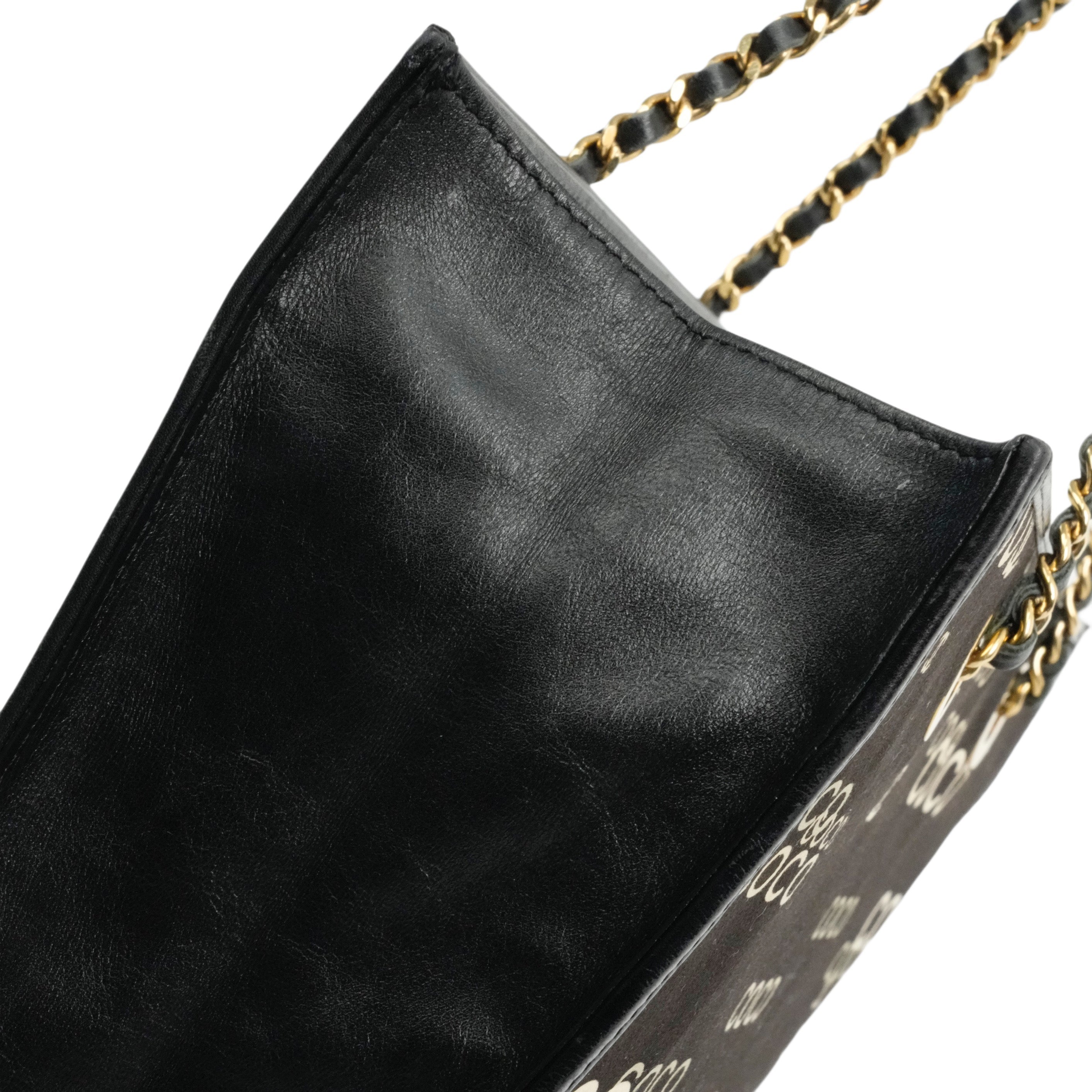 CHANEL 2002-2003 Coco Chain Tote Bag