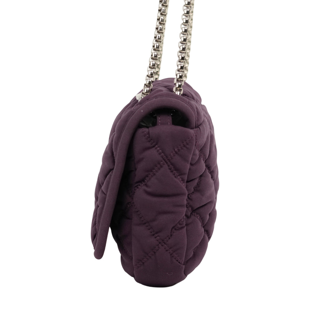 CHANEL 2008–2009 Matelassé Quilted Chain Shoulder Bag