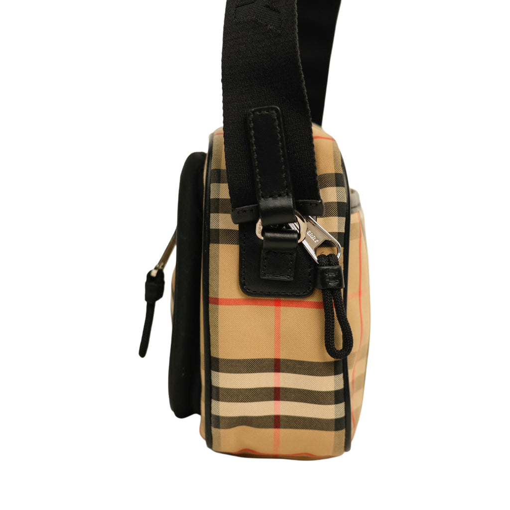 BURBERRY Nova Check Shoulder Bag