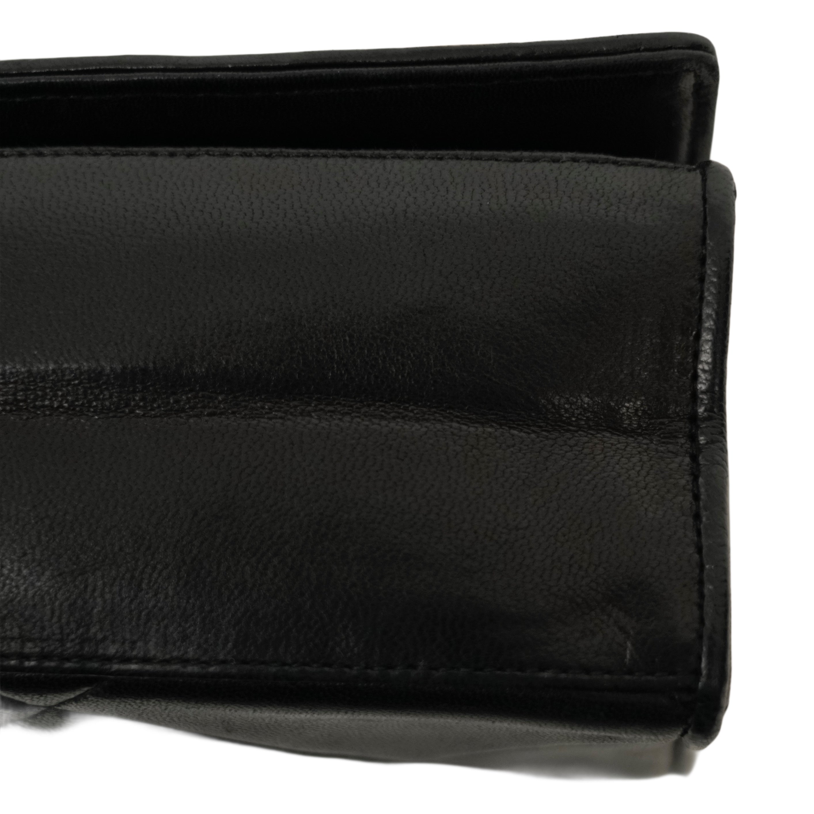 CHANEL 1986-1988Matelasse Chain Coco Mark Lambskin Shoulder Bag