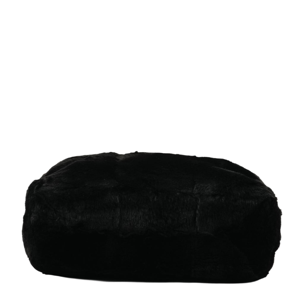 CHANEL 1997-1999 Rabbit Fur Tote Bag