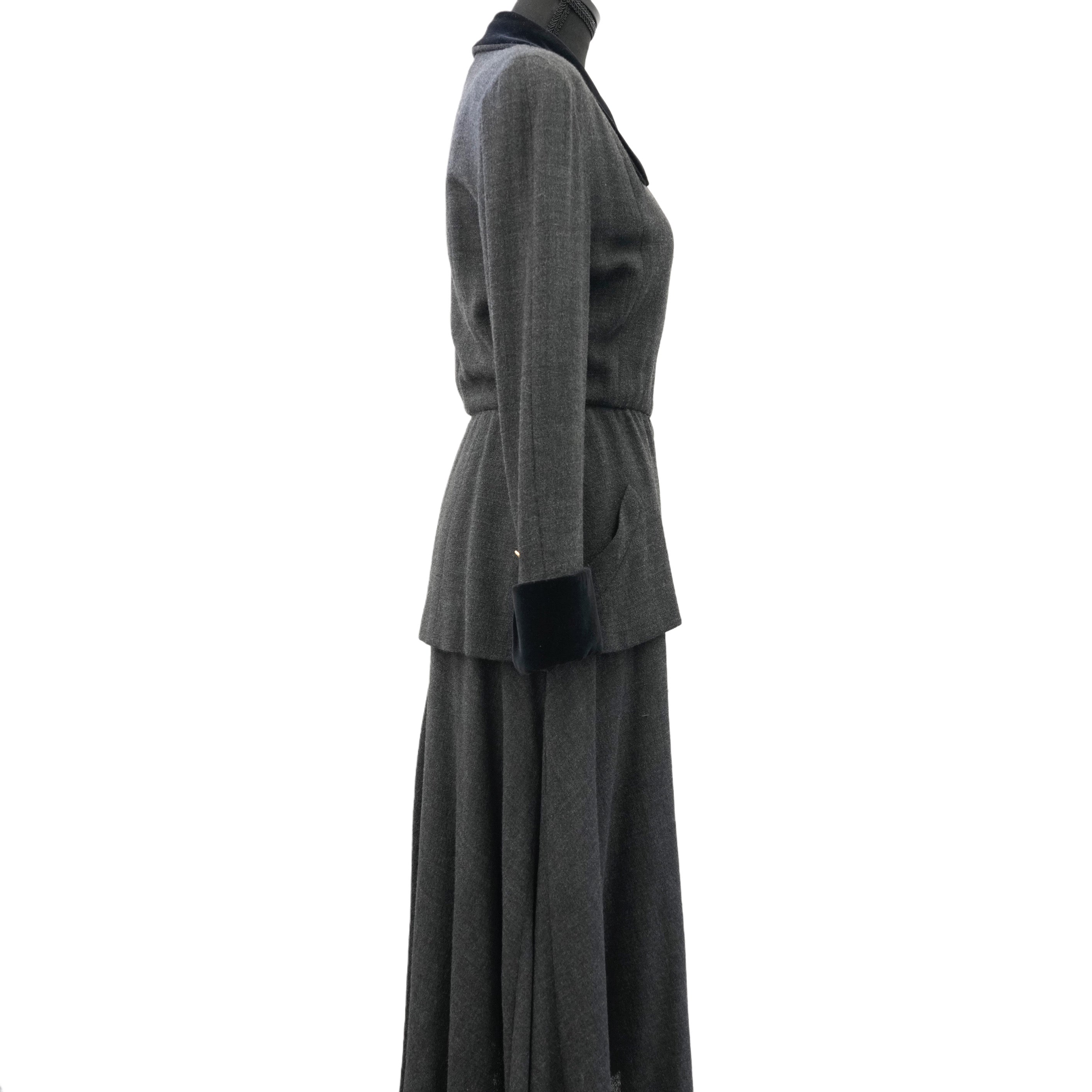 CHANEL Asymmetrical One Piece Dress