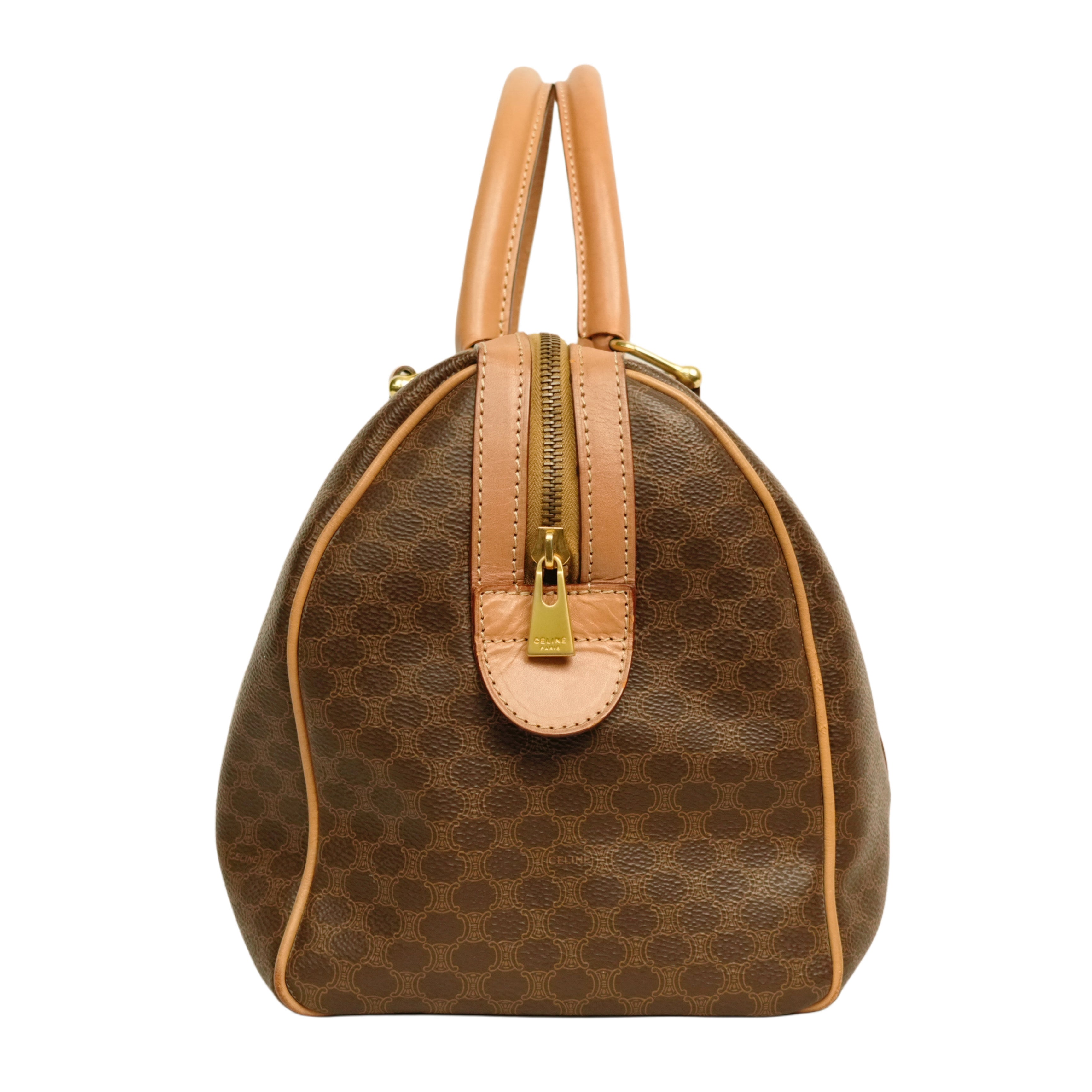 CELINE Macadam Boston 35 Handbag