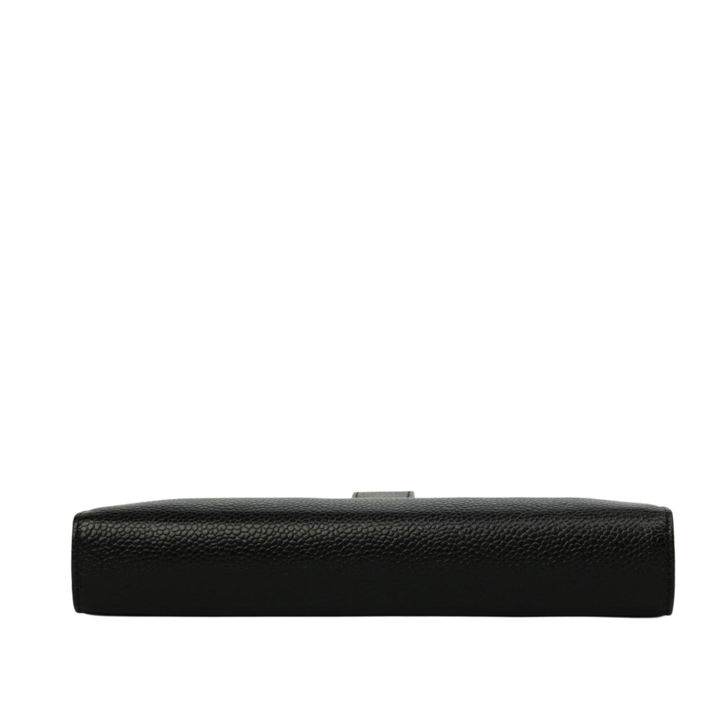 CHANEL 1997–1999 Coco Mark Caviar Leather Planner Cover