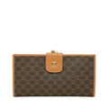 CELINE Macadam Kisslock Long Wallet