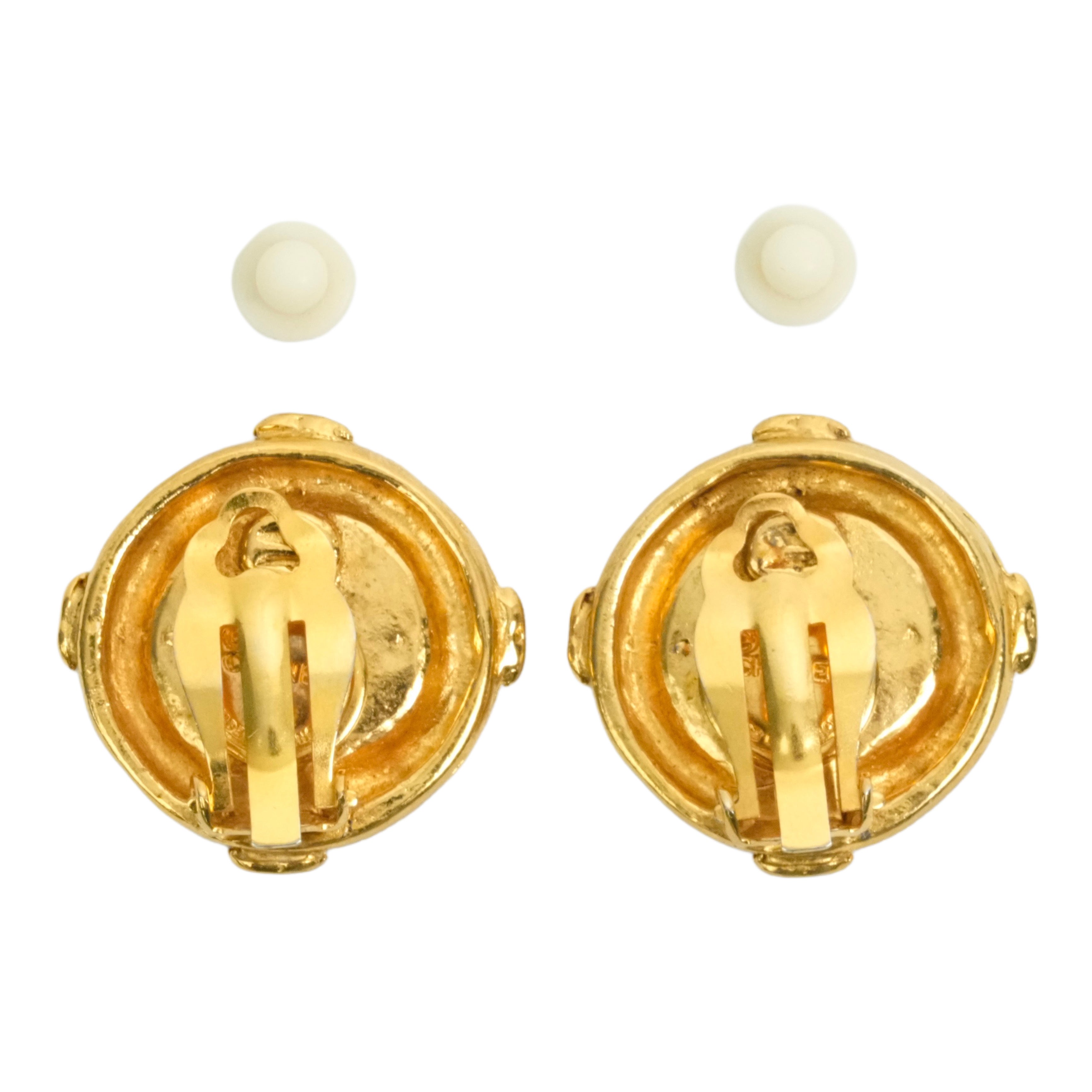 CHANEL Coco Mark Earrings