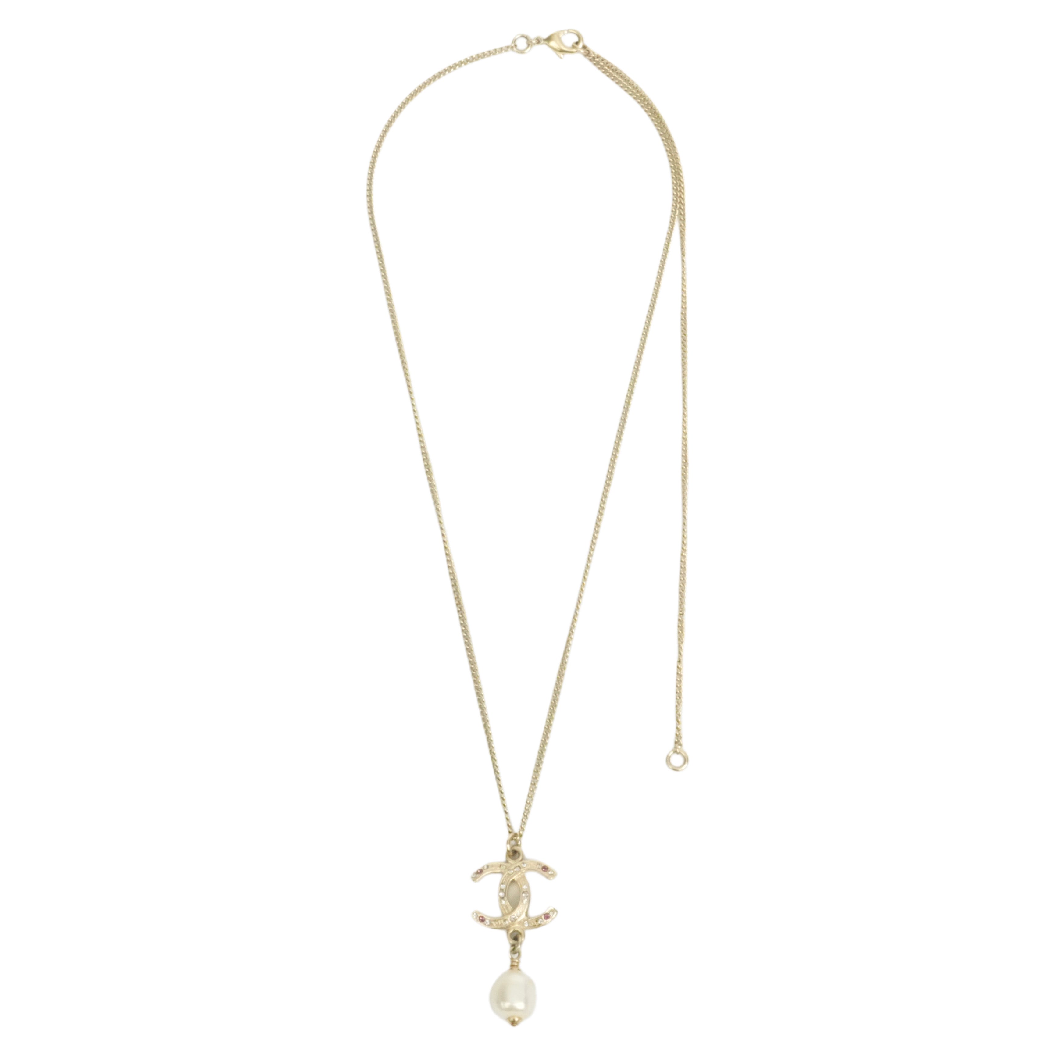 CHANEL Coco Mark Necklace