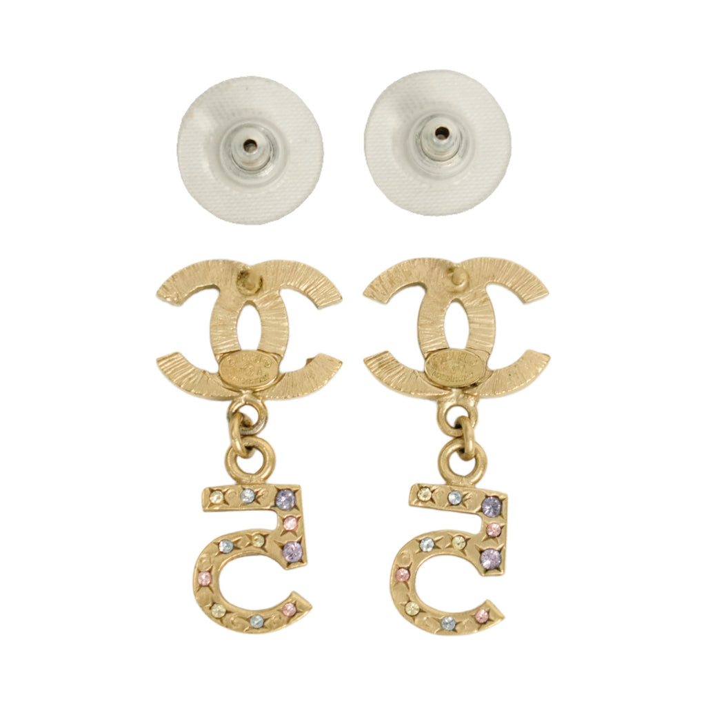 CHANEL 2006 Earring Studs No.5
