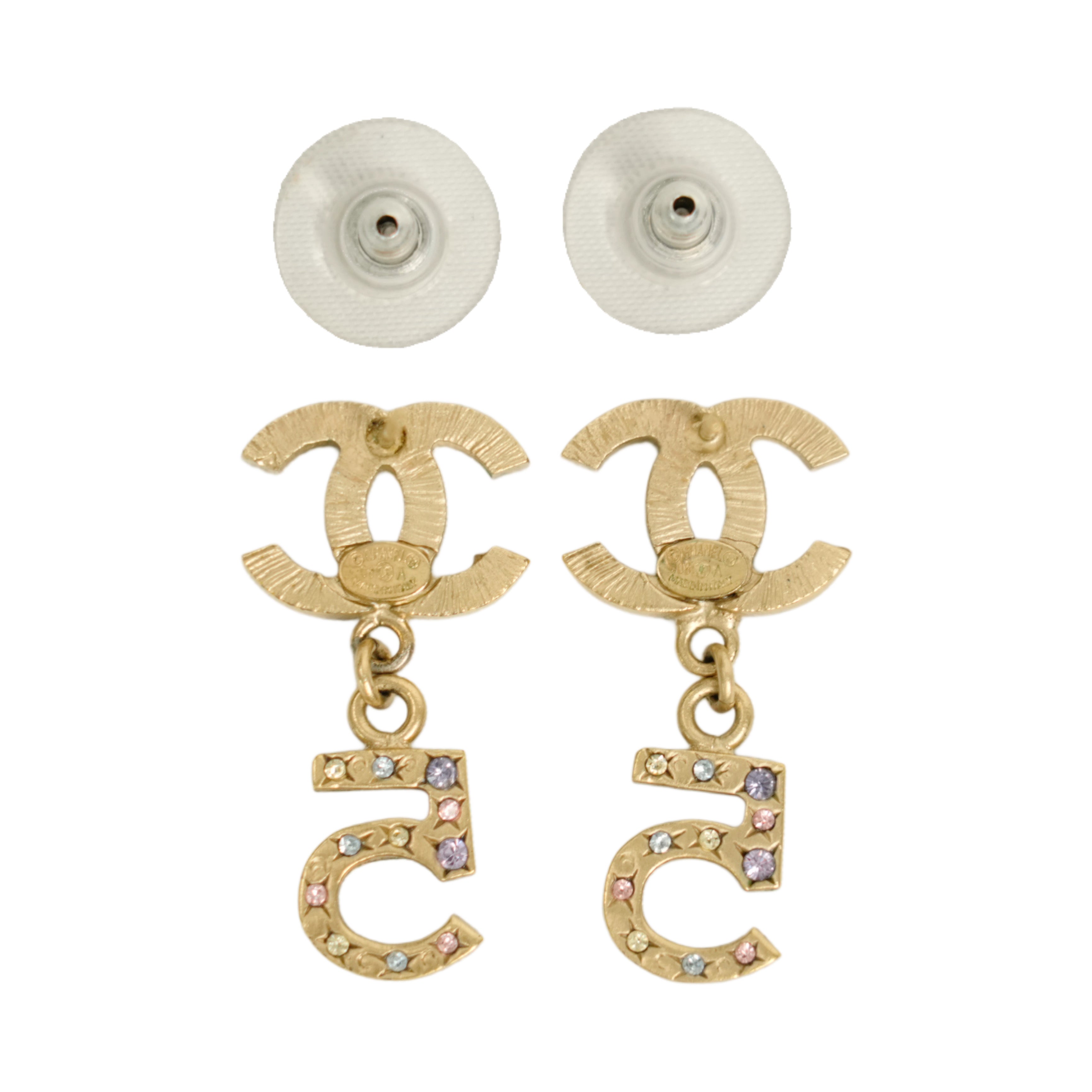 CHANEL 2006 Earring Studs No.5