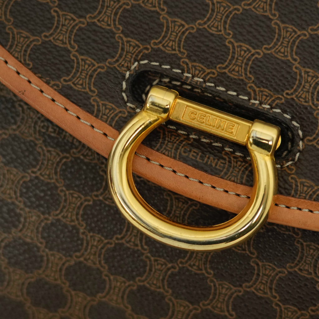 CELINE Macadam Shoulder Bag