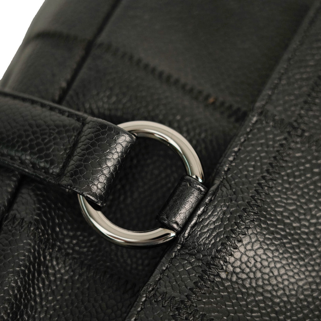 CHANEL 2004–2005 Chocolate Bar Stitch Shoulder Bag